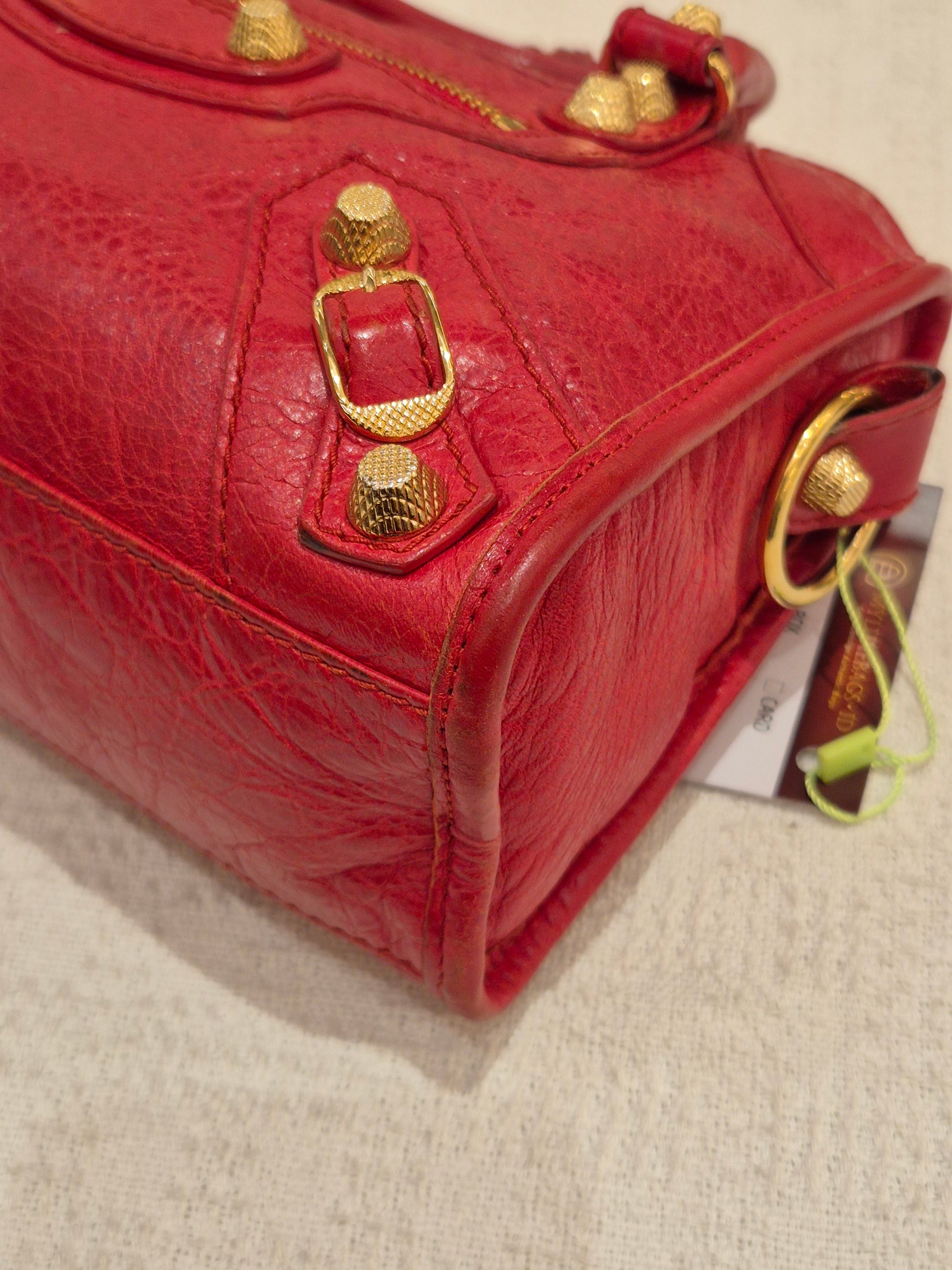 Balenciaga Mini City Giant Red