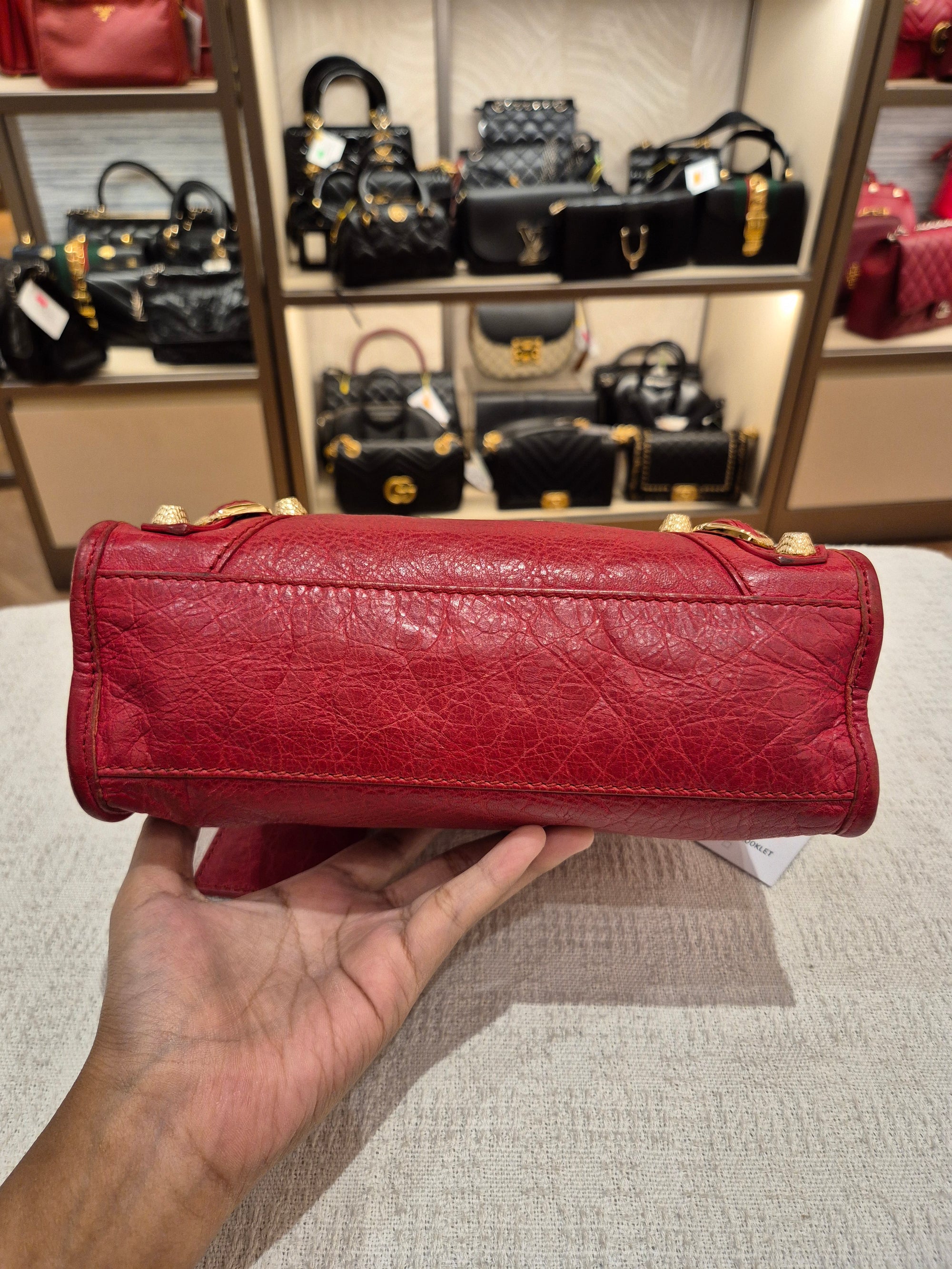 Balenciaga Mini City Giant Red