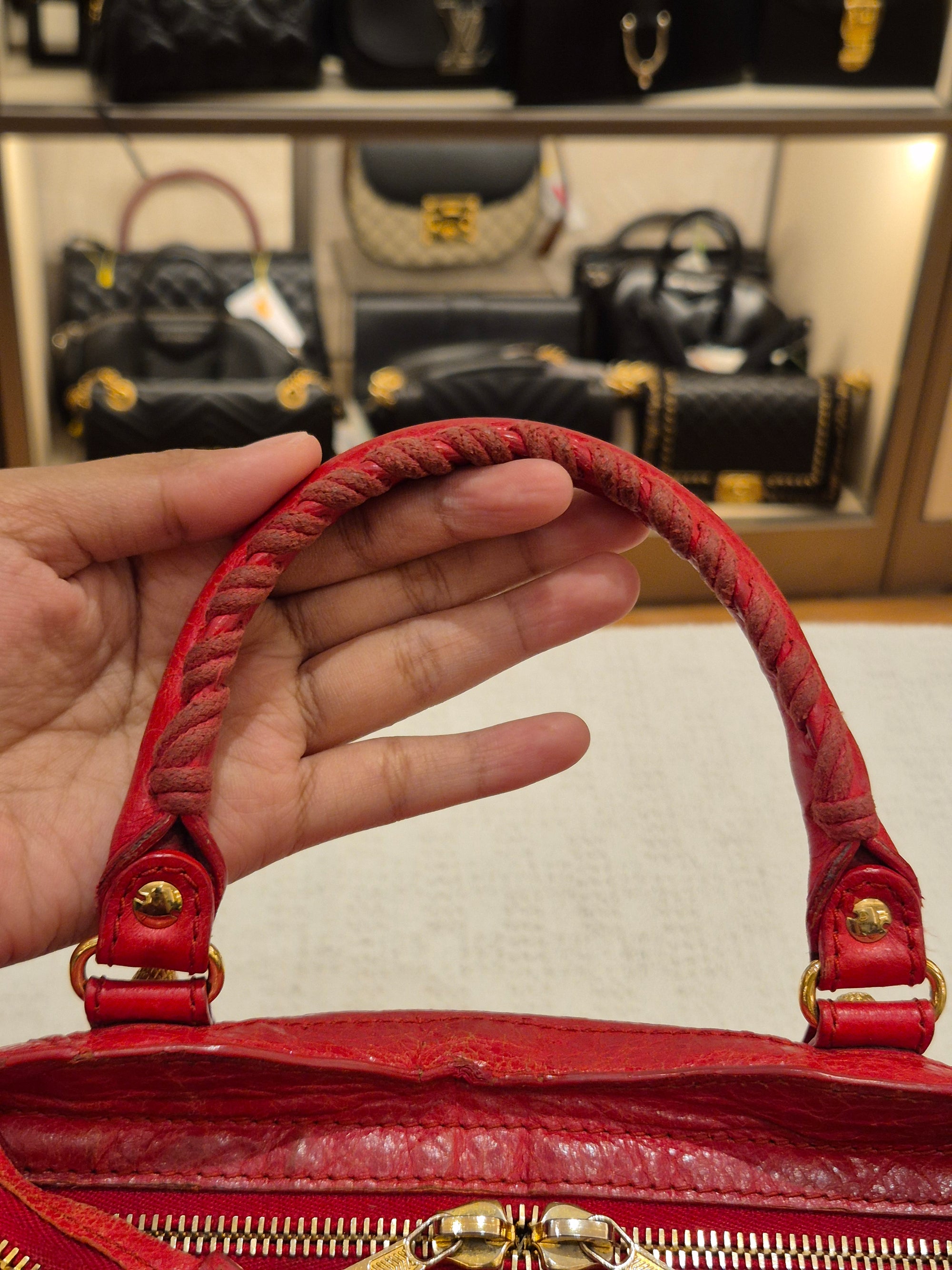 Balenciaga Mini City Giant Red
