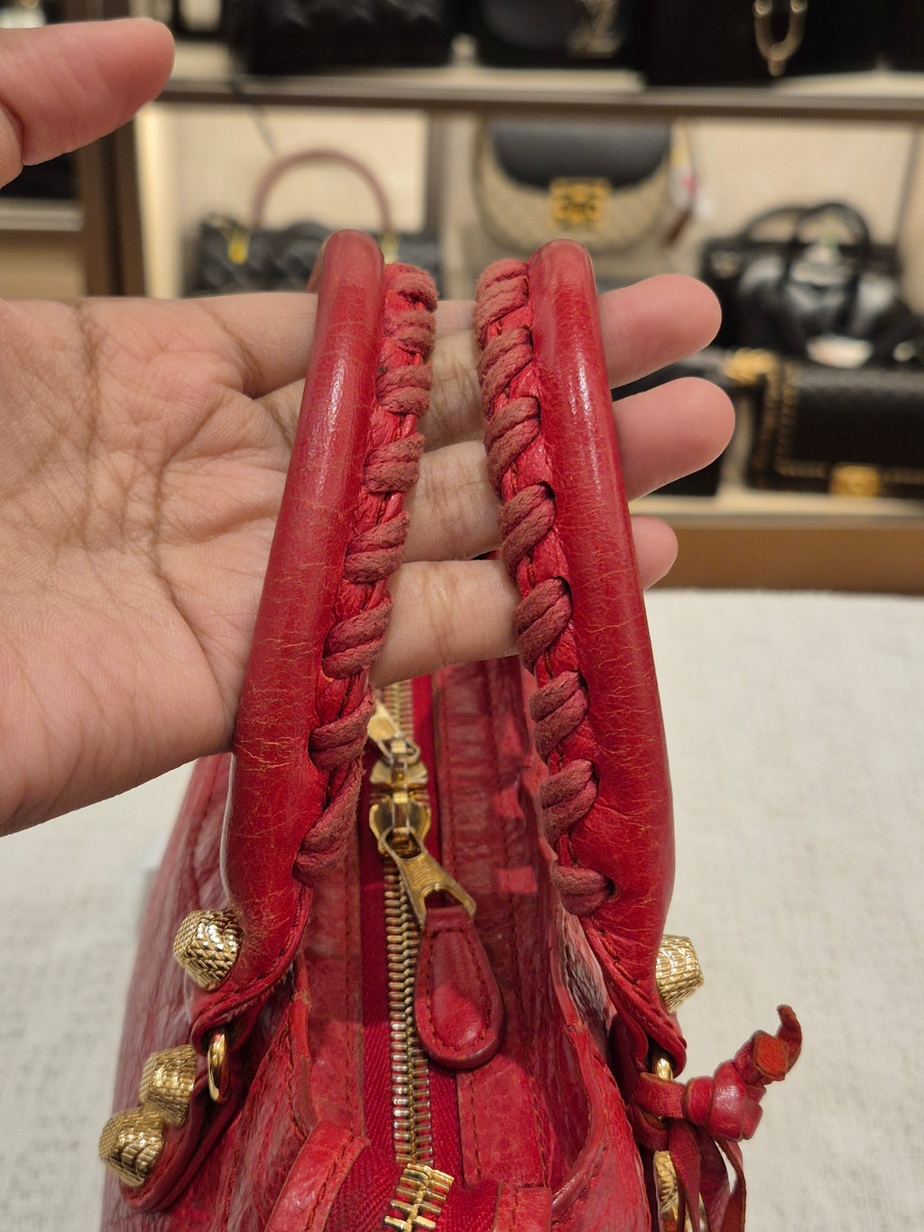 Balenciaga Mini City Giant Red