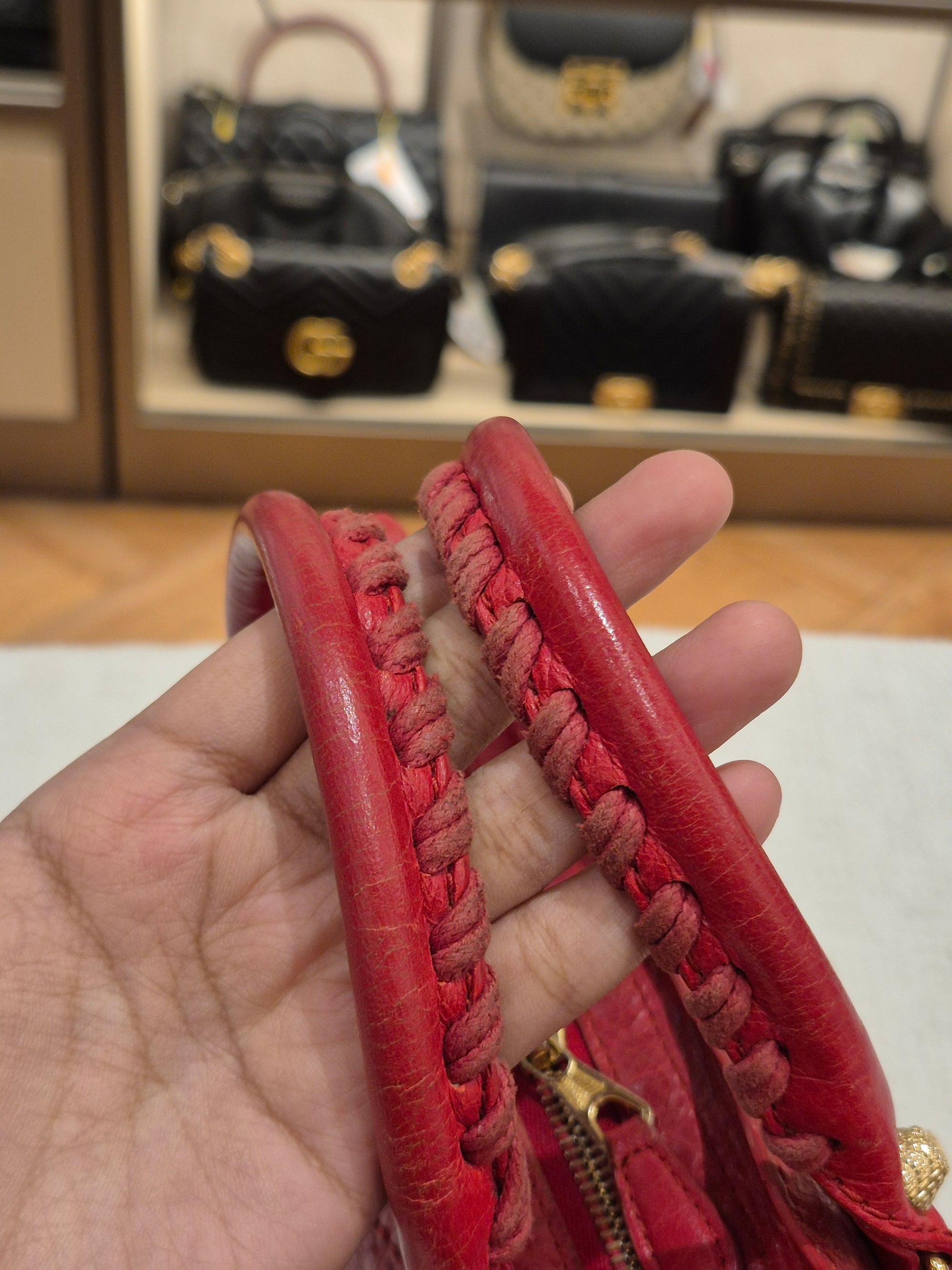 Balenciaga Mini City Giant Red