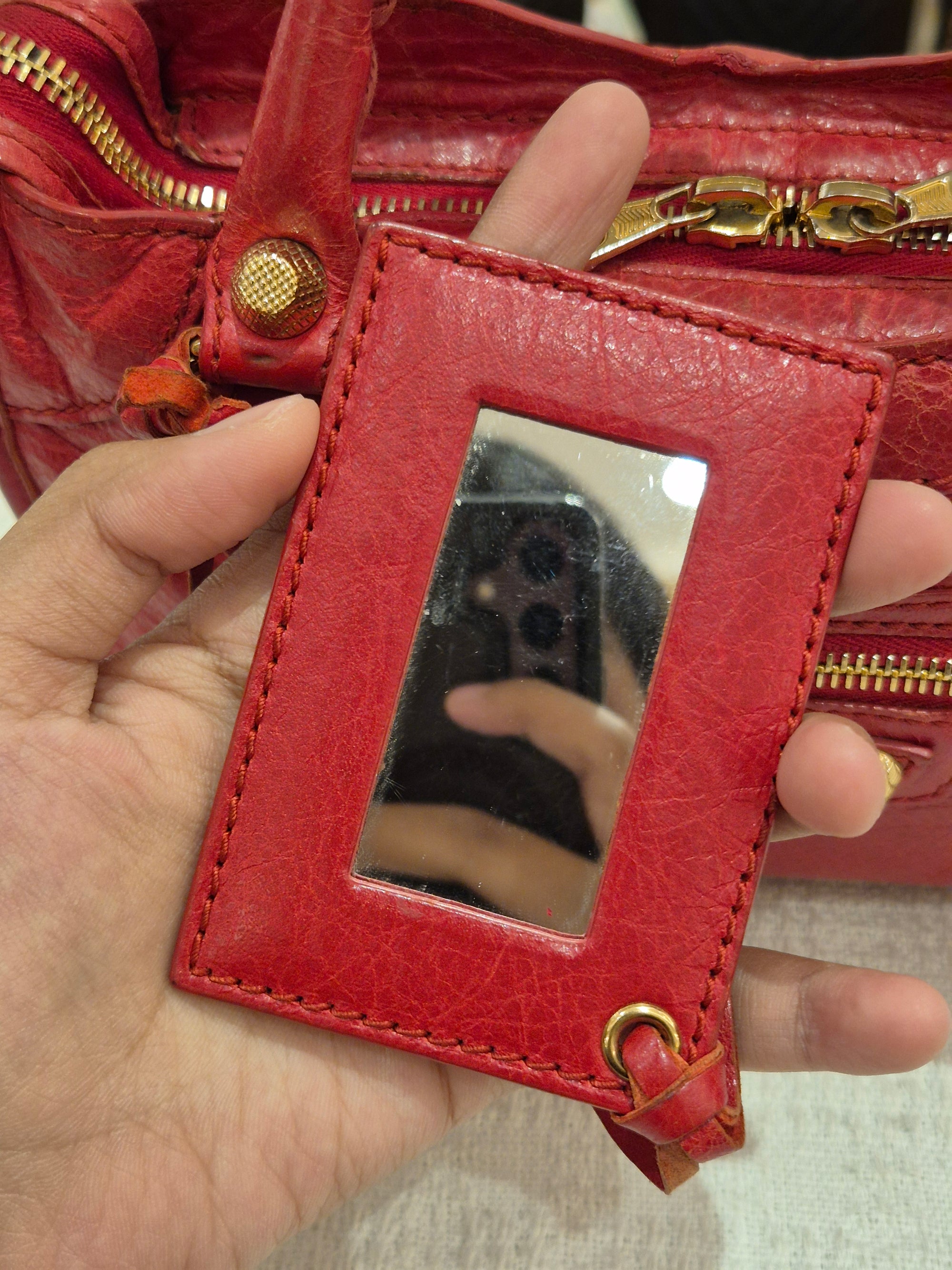 Balenciaga Mini City Giant Red