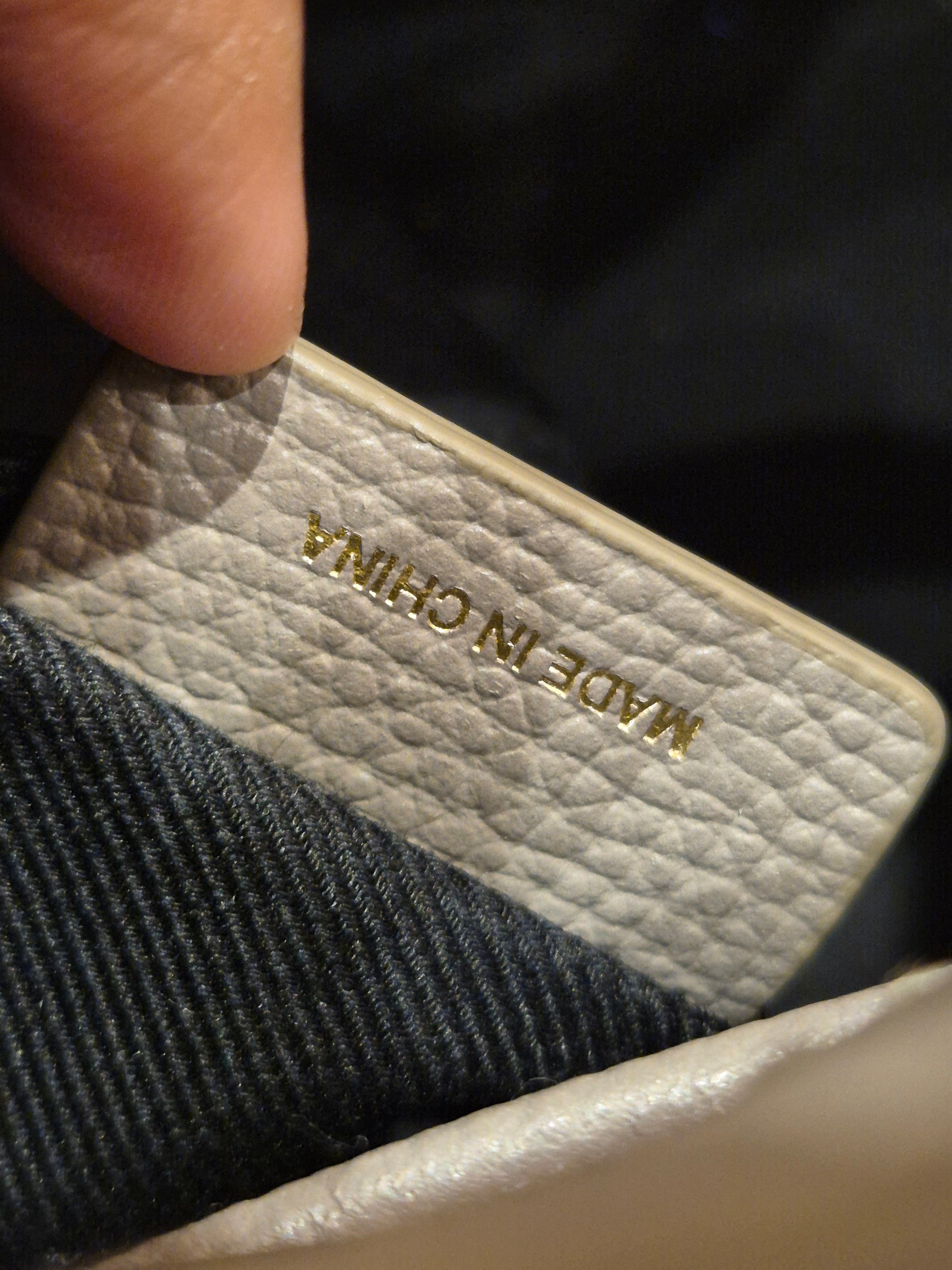 Burberry Banner Small Grey Check