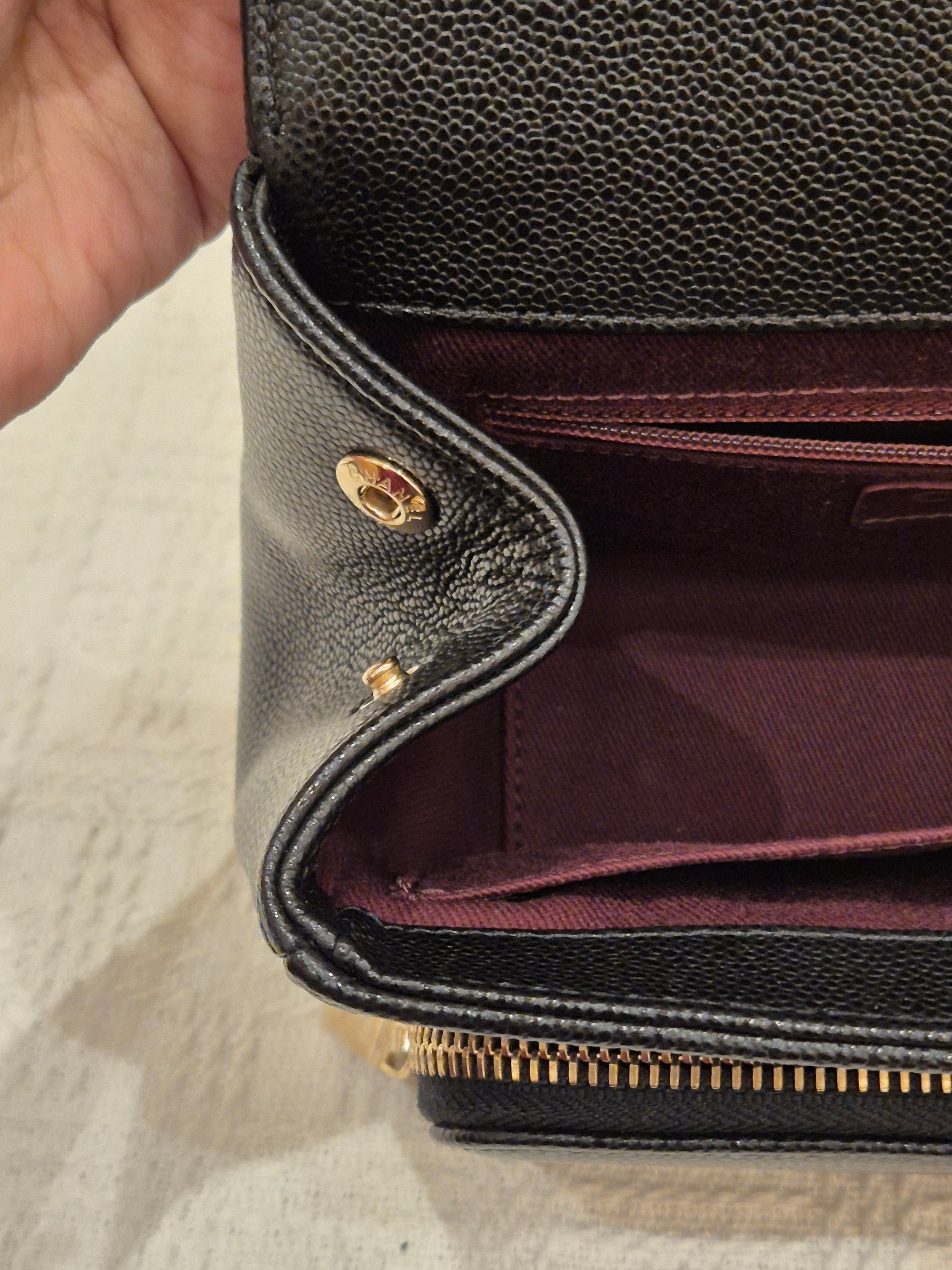 Chanel Affinity Small Flap Black