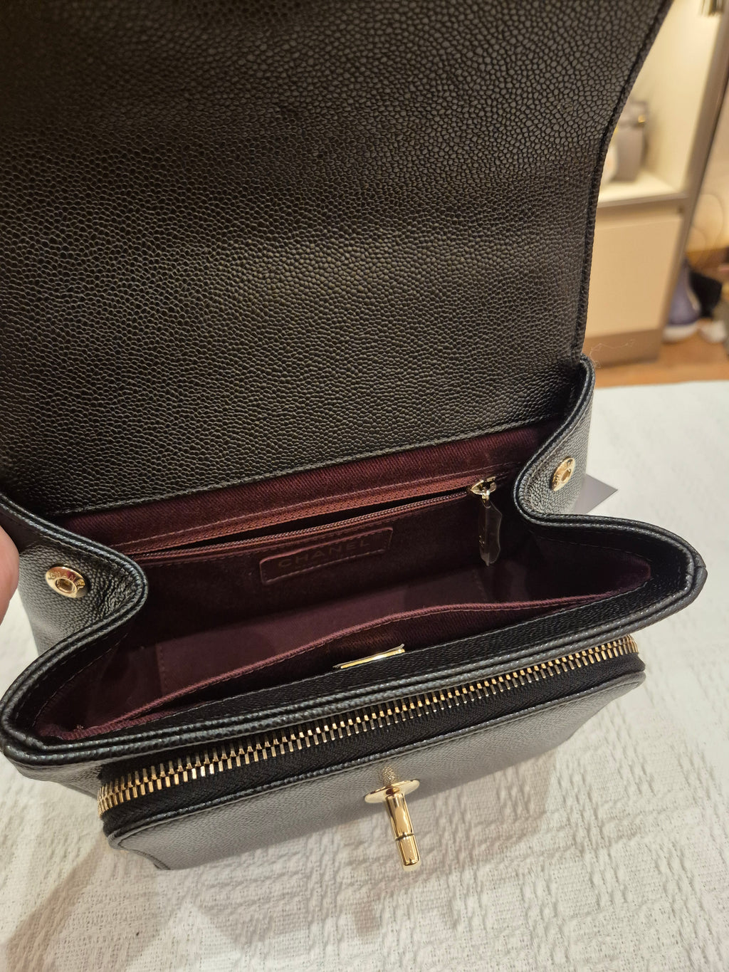 Chanel Affinity Small Flap Black