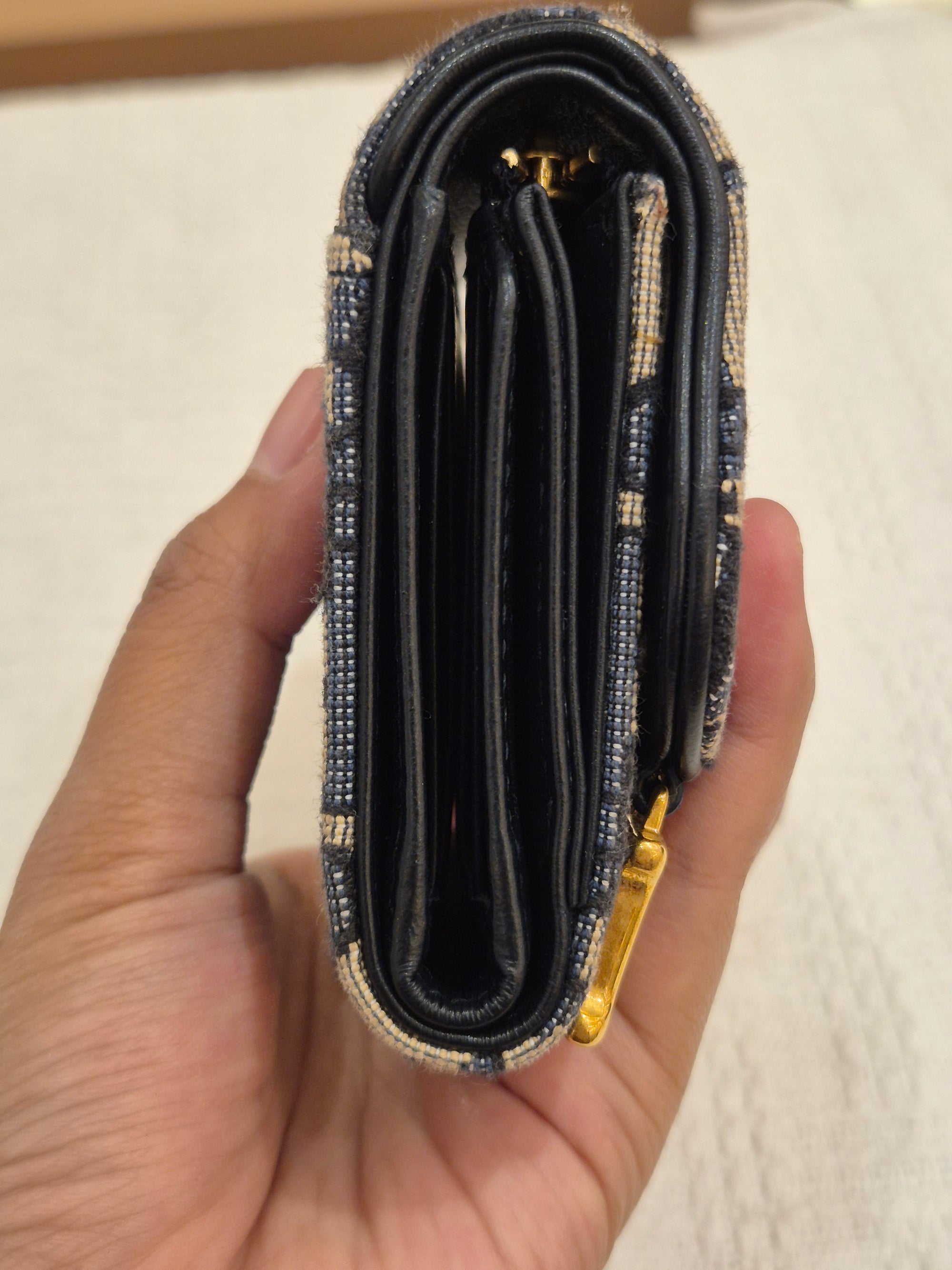 Dior Saddle Wallet Obliq