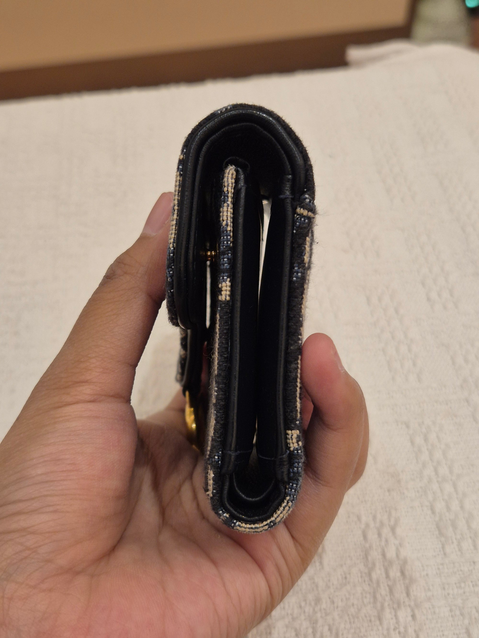 Dior Saddle Wallet Obliq
