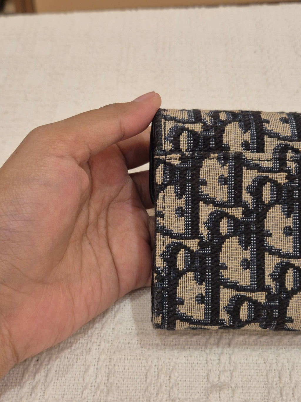 Dior Saddle Wallet Obliq