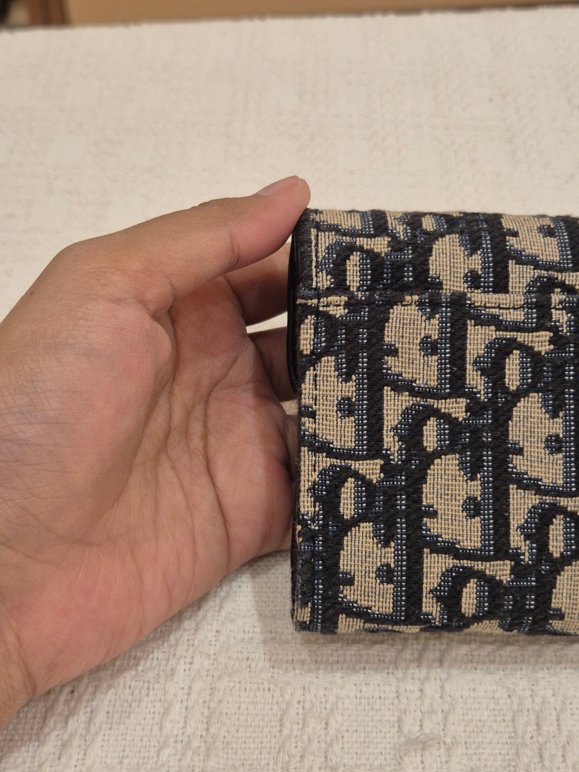 Dior Saddle Wallet Obliq