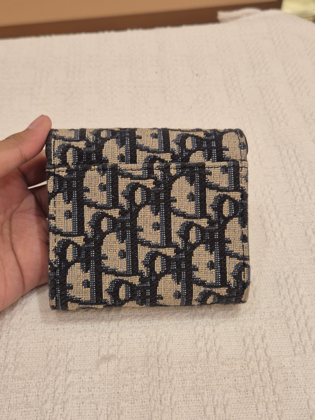 Dior Saddle Wallet Obliq