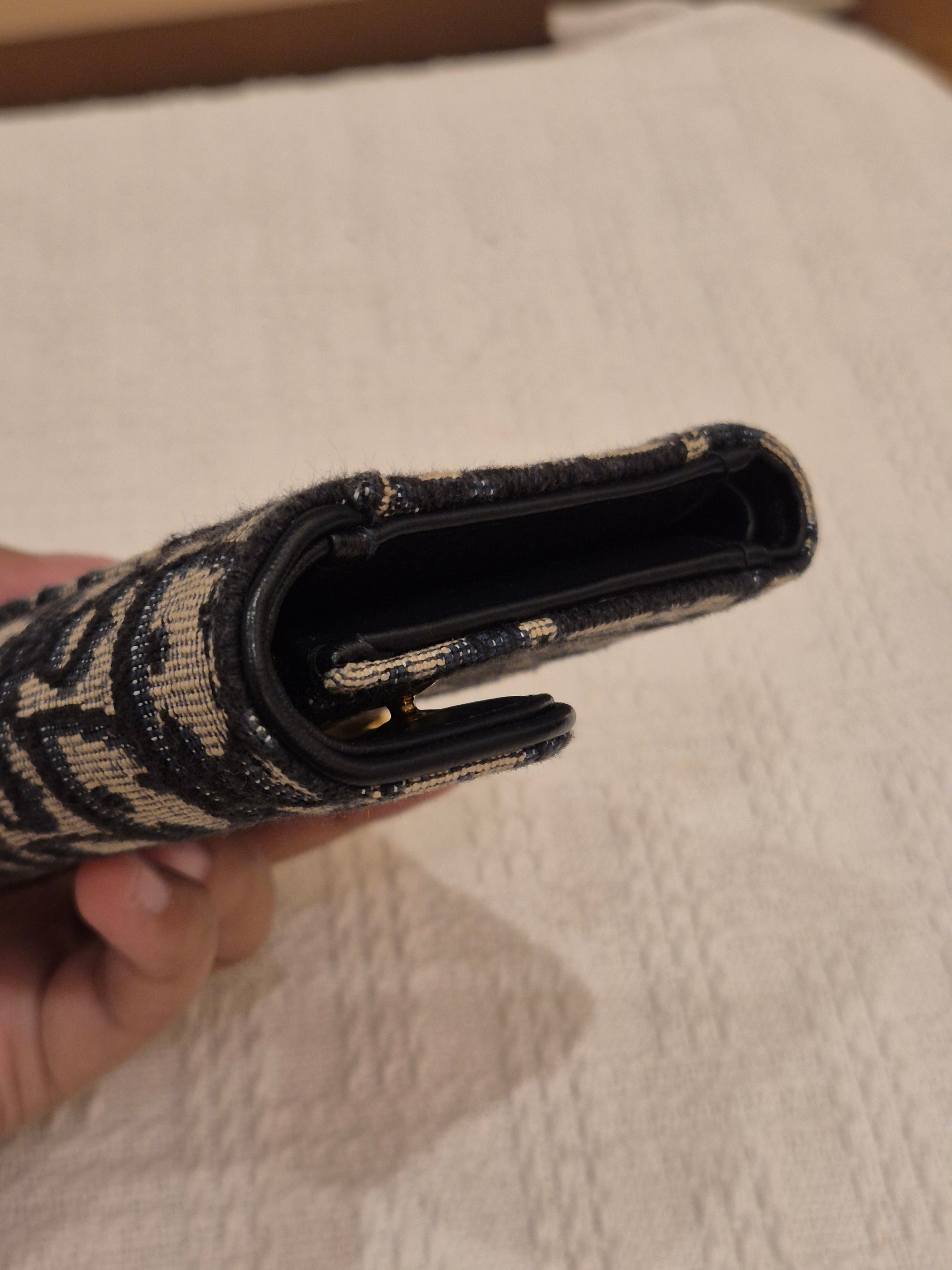 Dior Saddle Wallet Obliq