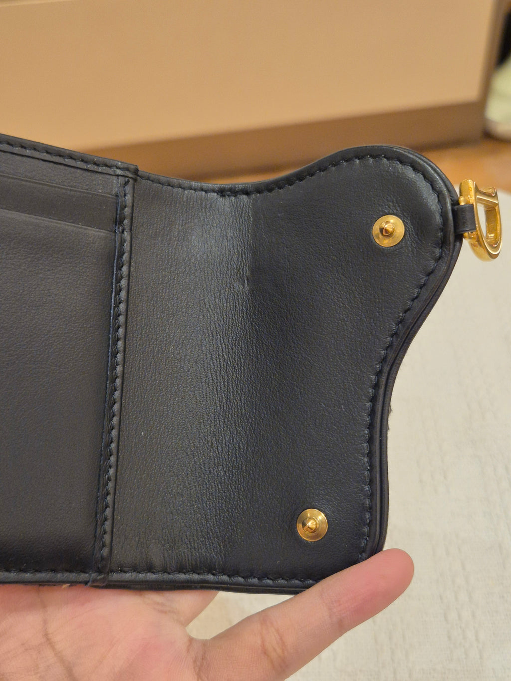 Dior Saddle Wallet Obliq