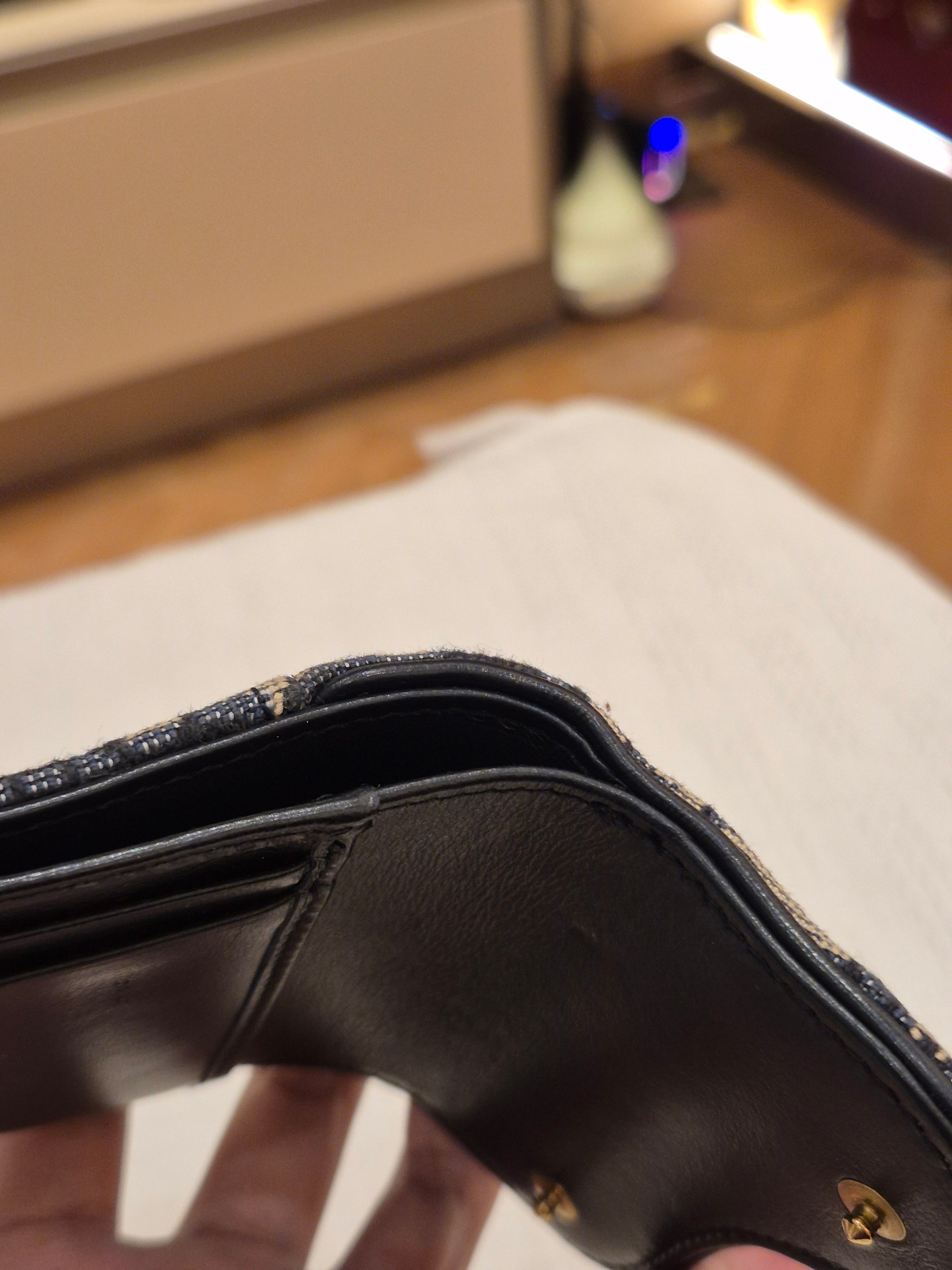 Dior Saddle Wallet Obliq