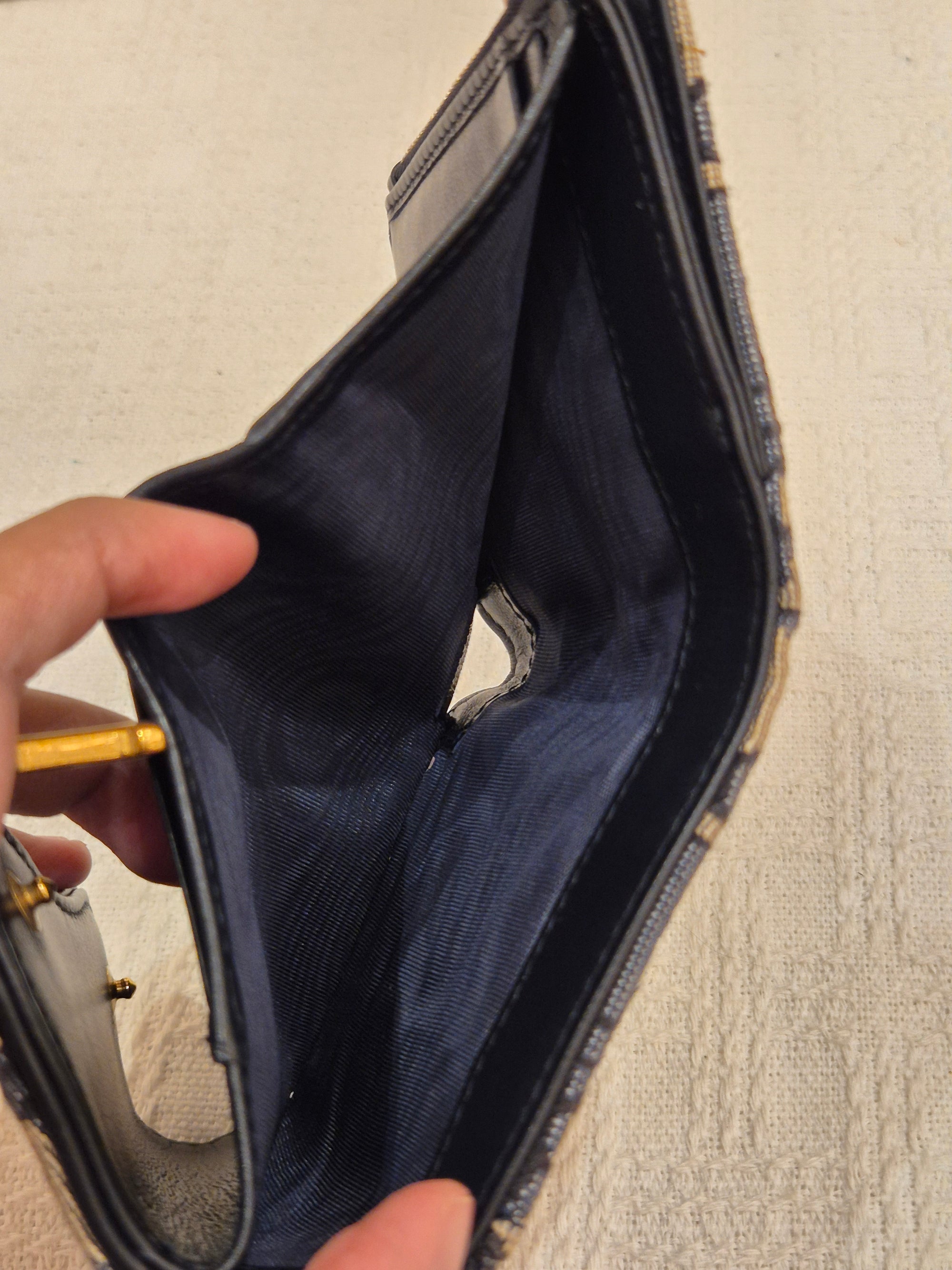 Dior Saddle Wallet Obliq