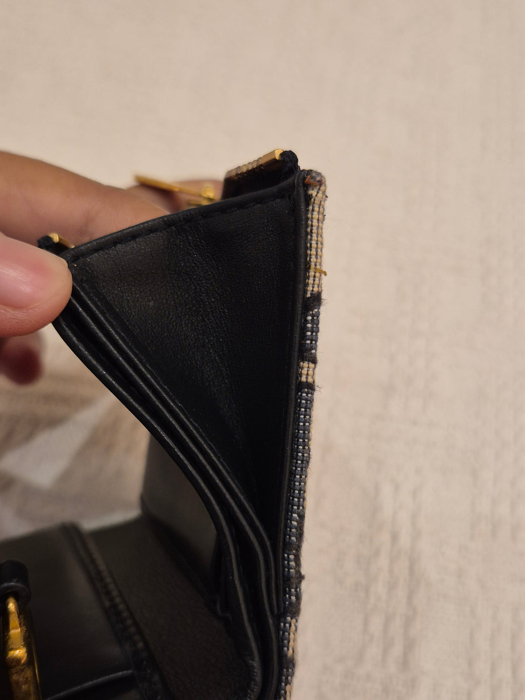Dior Saddle Wallet Obliq