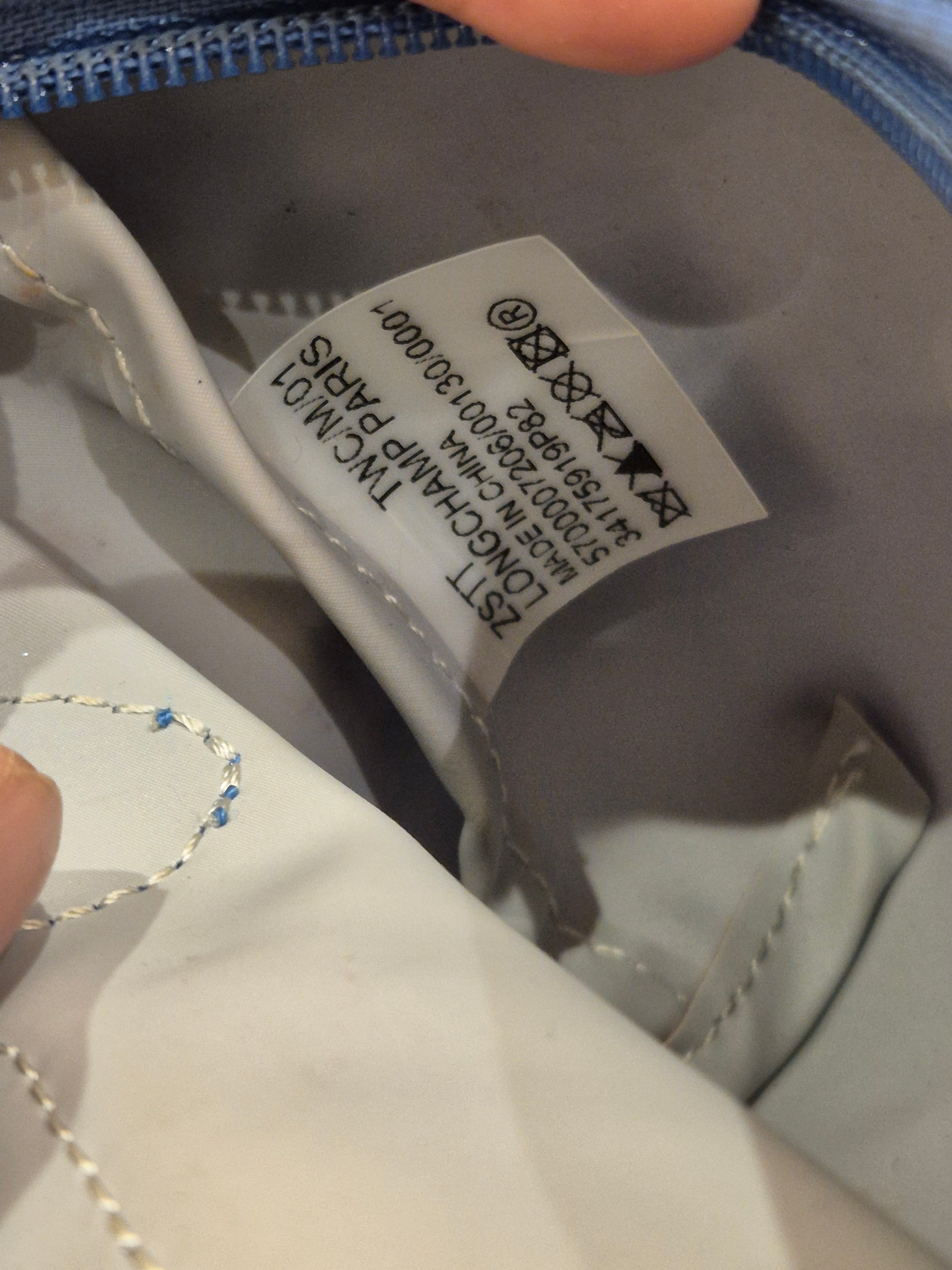 Longchamp Extra XS Pouch Blue