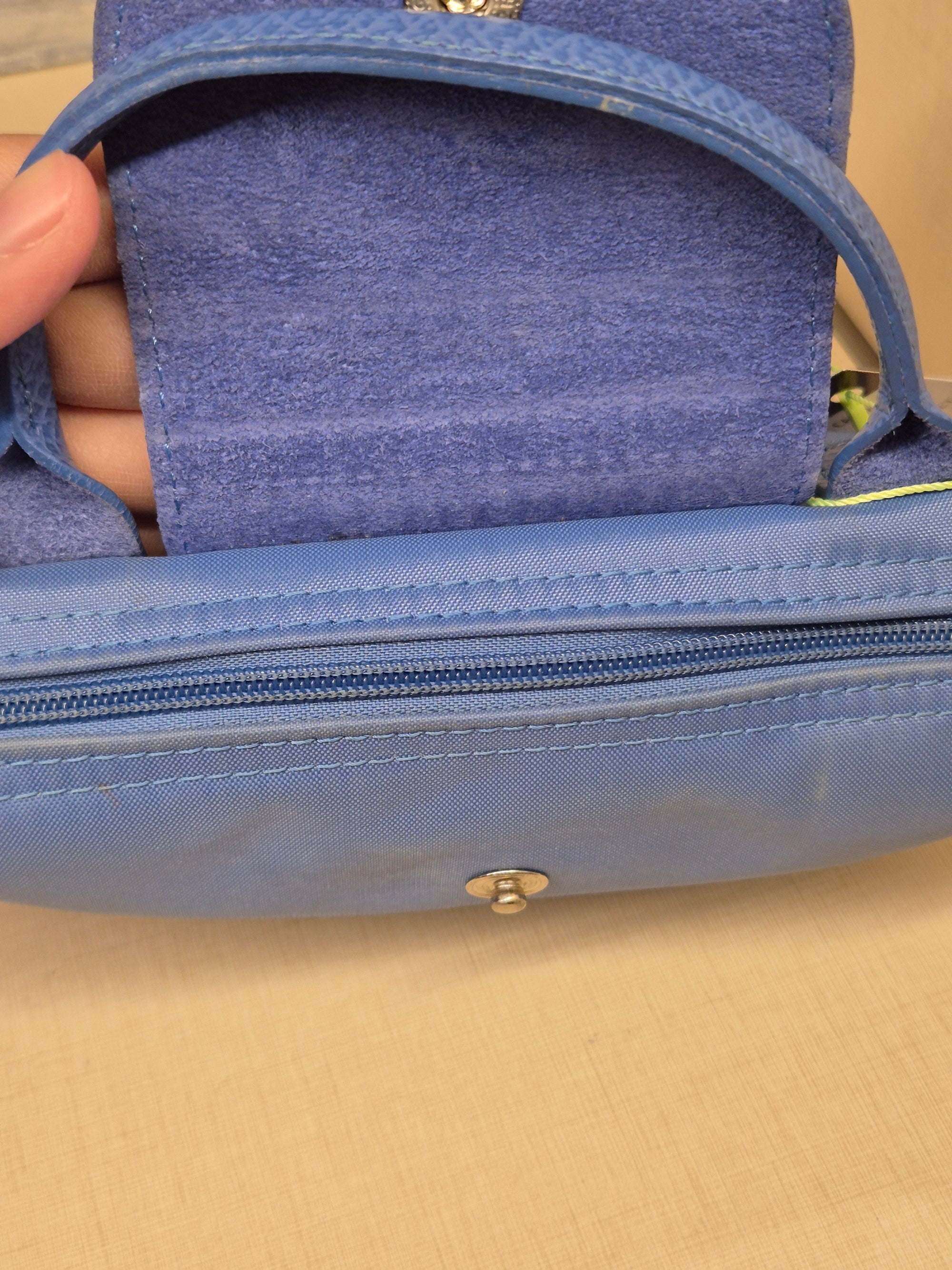 Longchamp Extra XS Pouch Blue