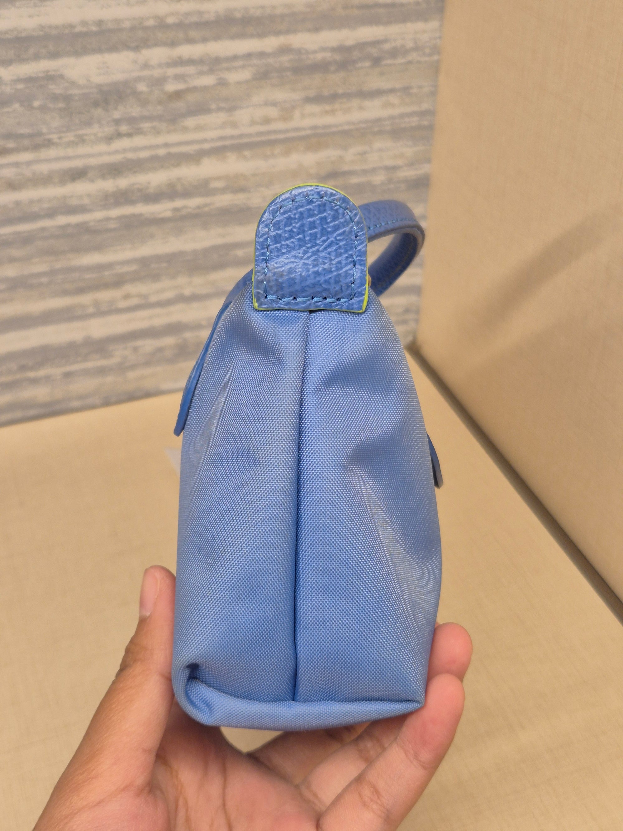 Longchamp Extra XS Pouch Blue