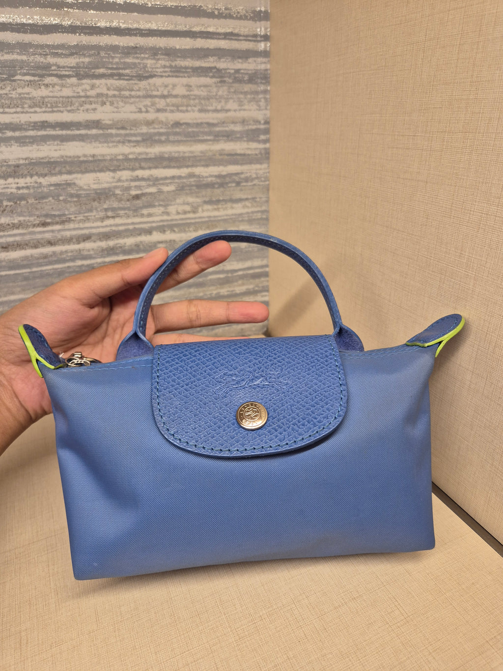 Longchamp Extra XS Pouch Blue