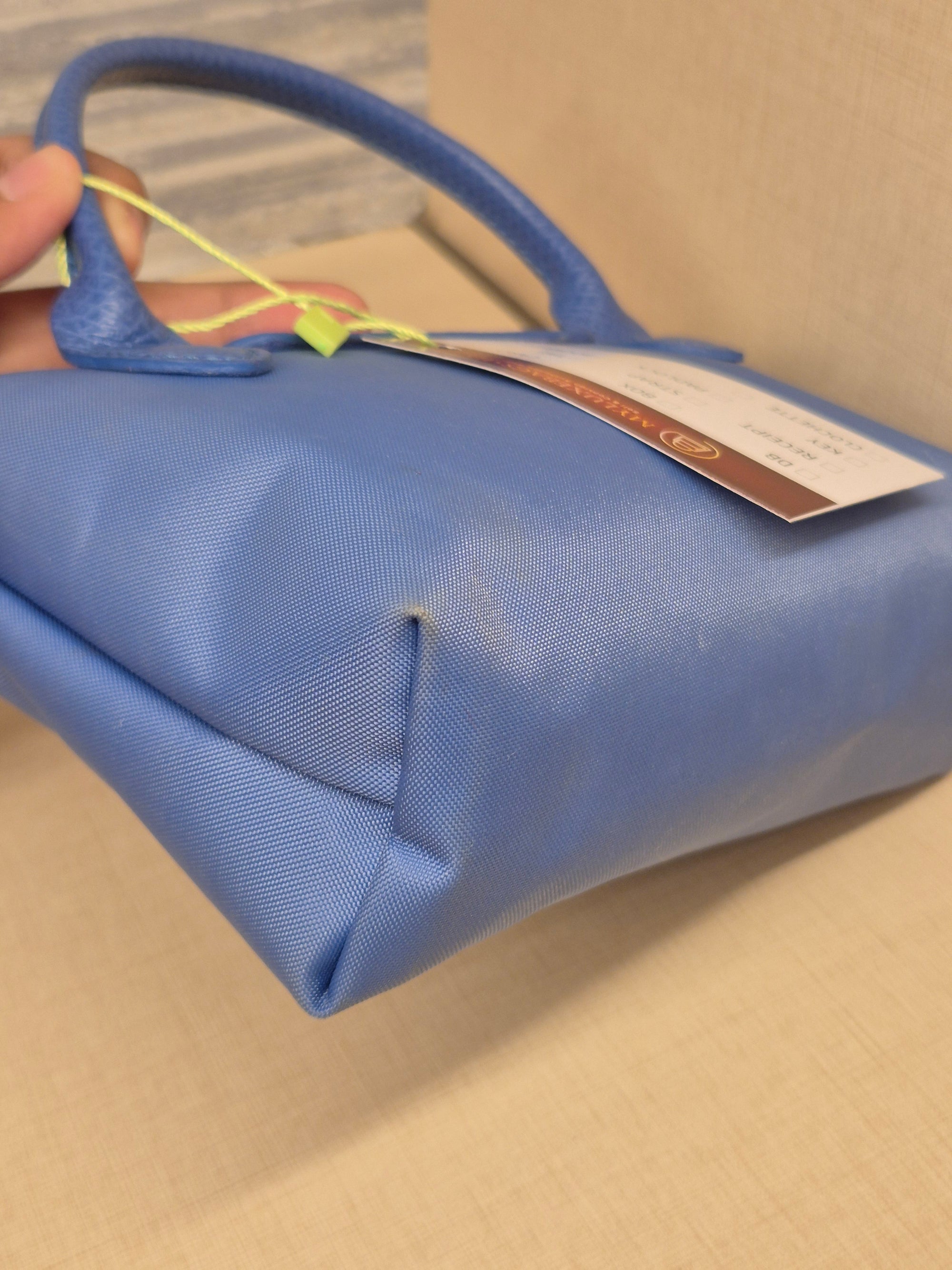 Longchamp Extra XS Pouch Blue