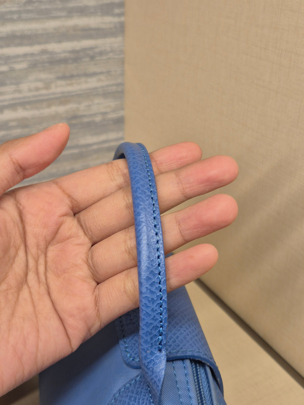 Longchamp Extra XS Pouch Blue