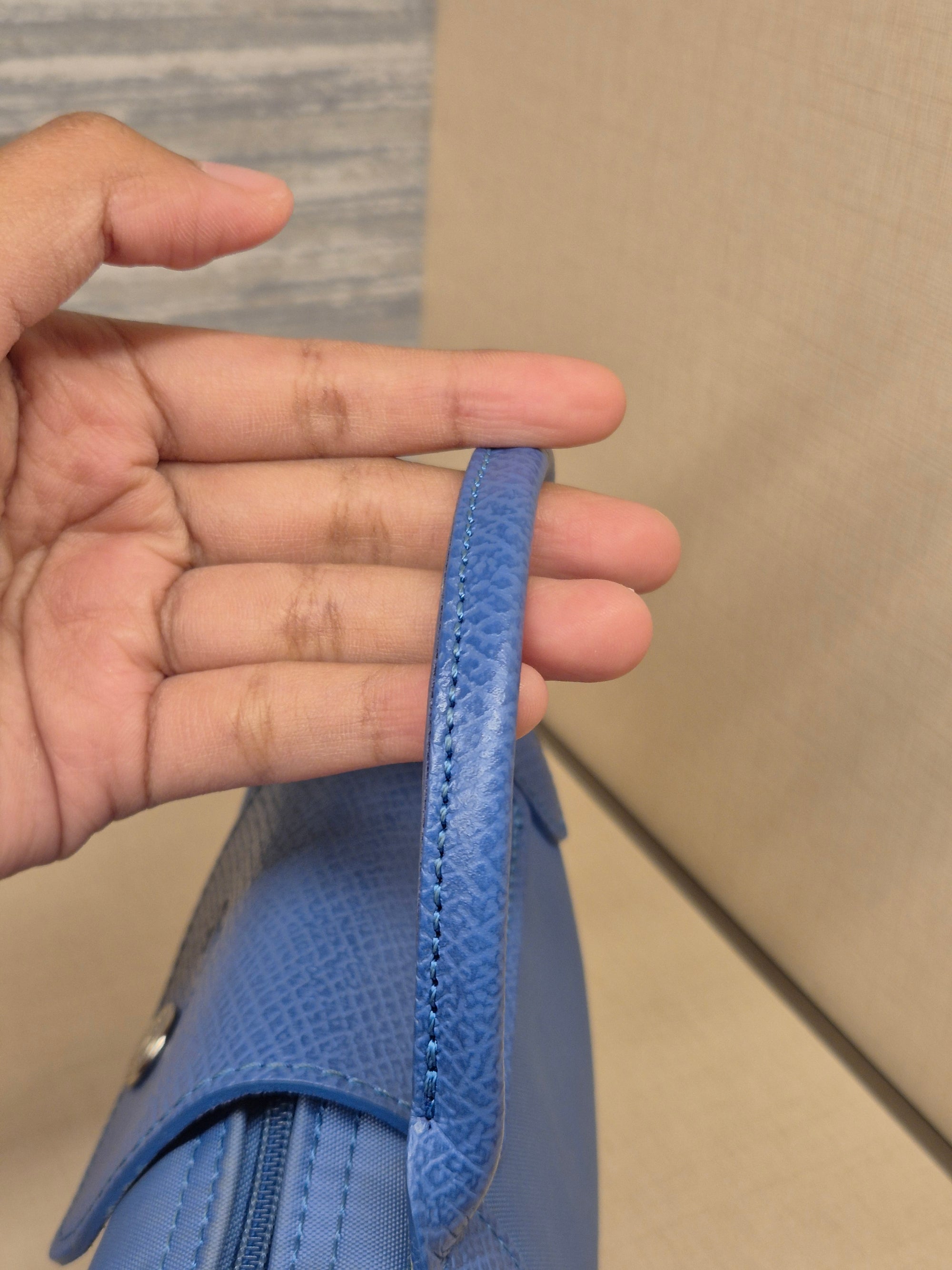 Longchamp Extra XS Pouch Blue