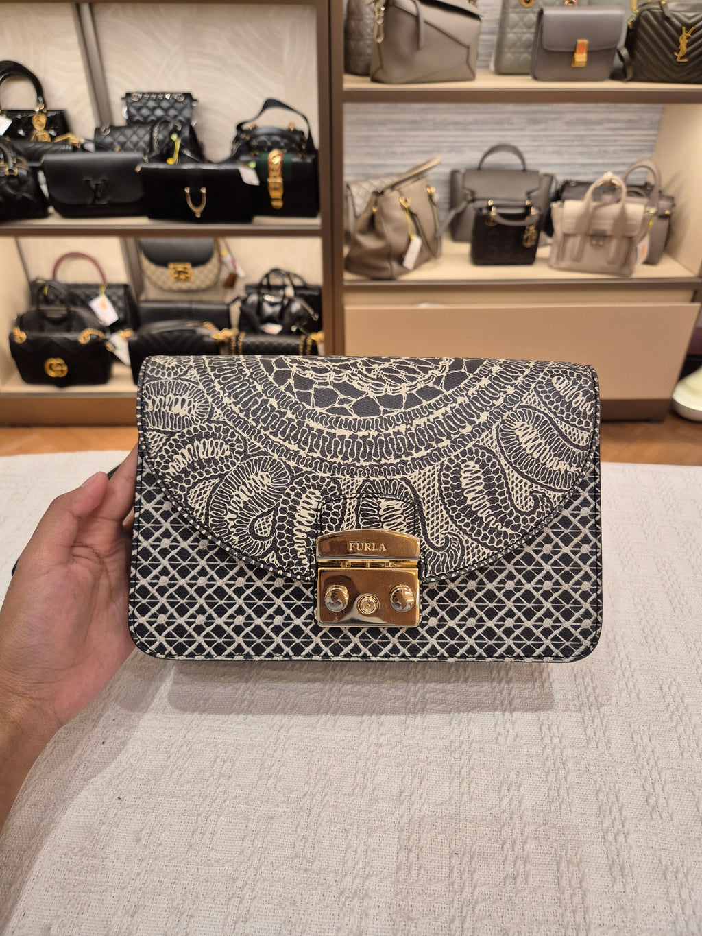 Furla Metropolis Small Motif Lace