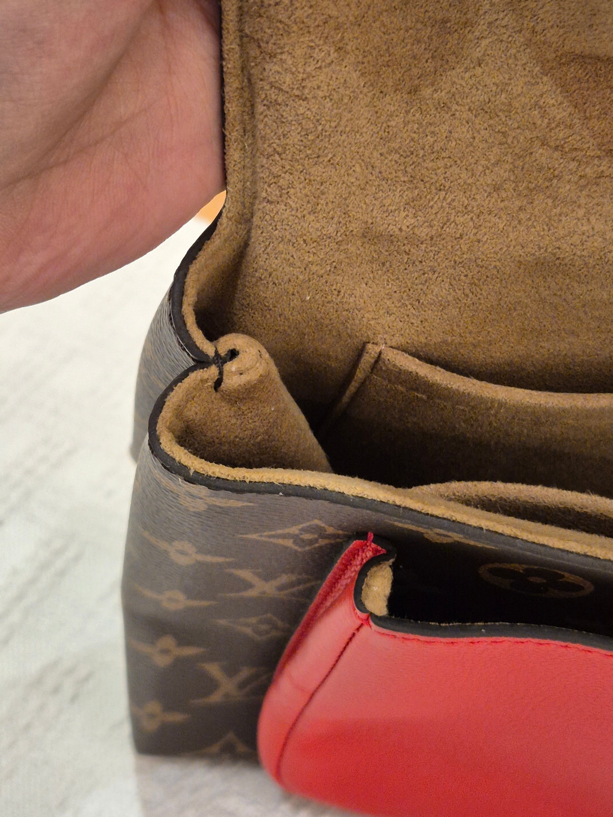 Louis Vuitton Marignan Monogram Coquelicot