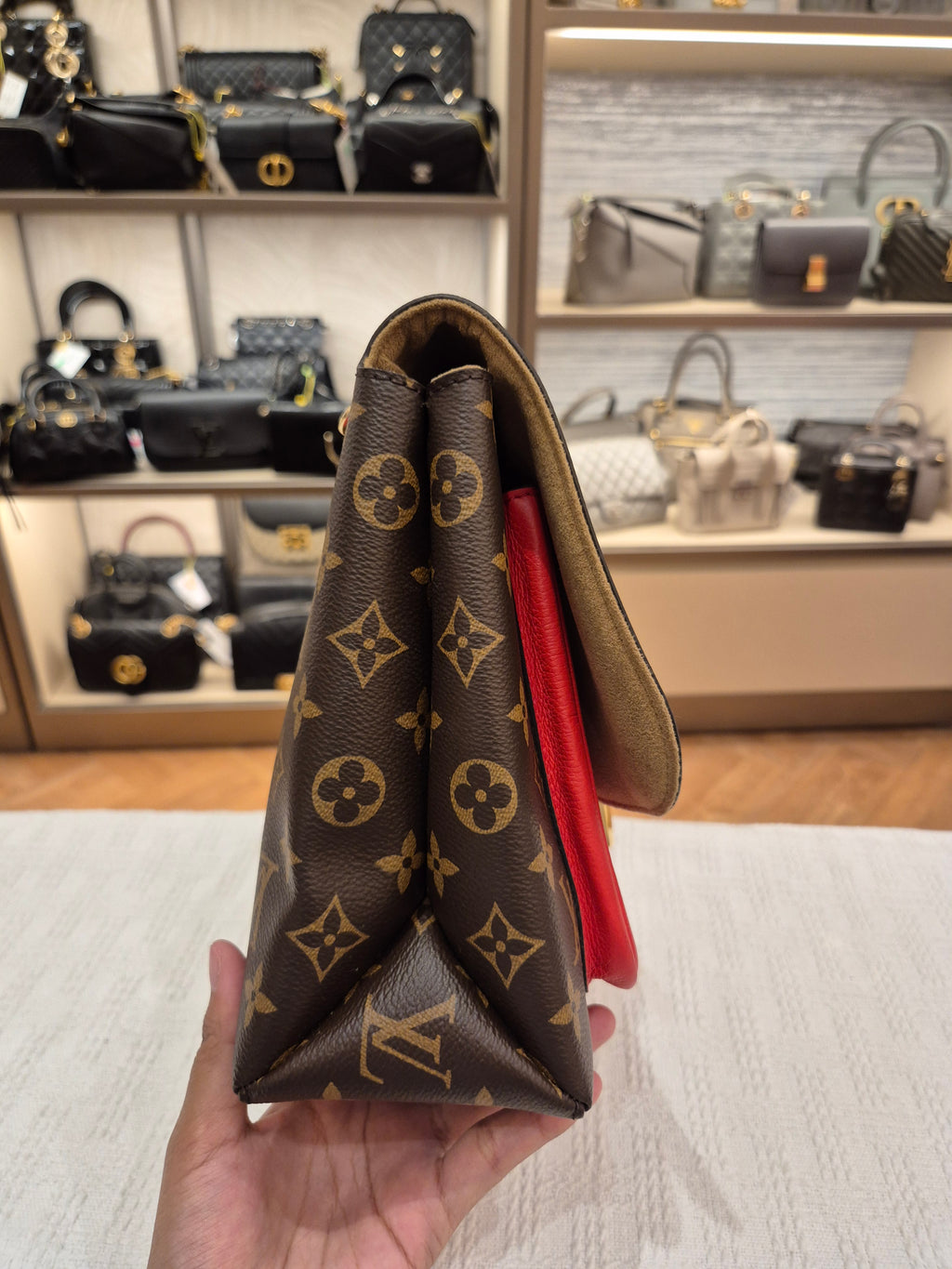 Louis Vuitton Marignan Monogram Coquelicot