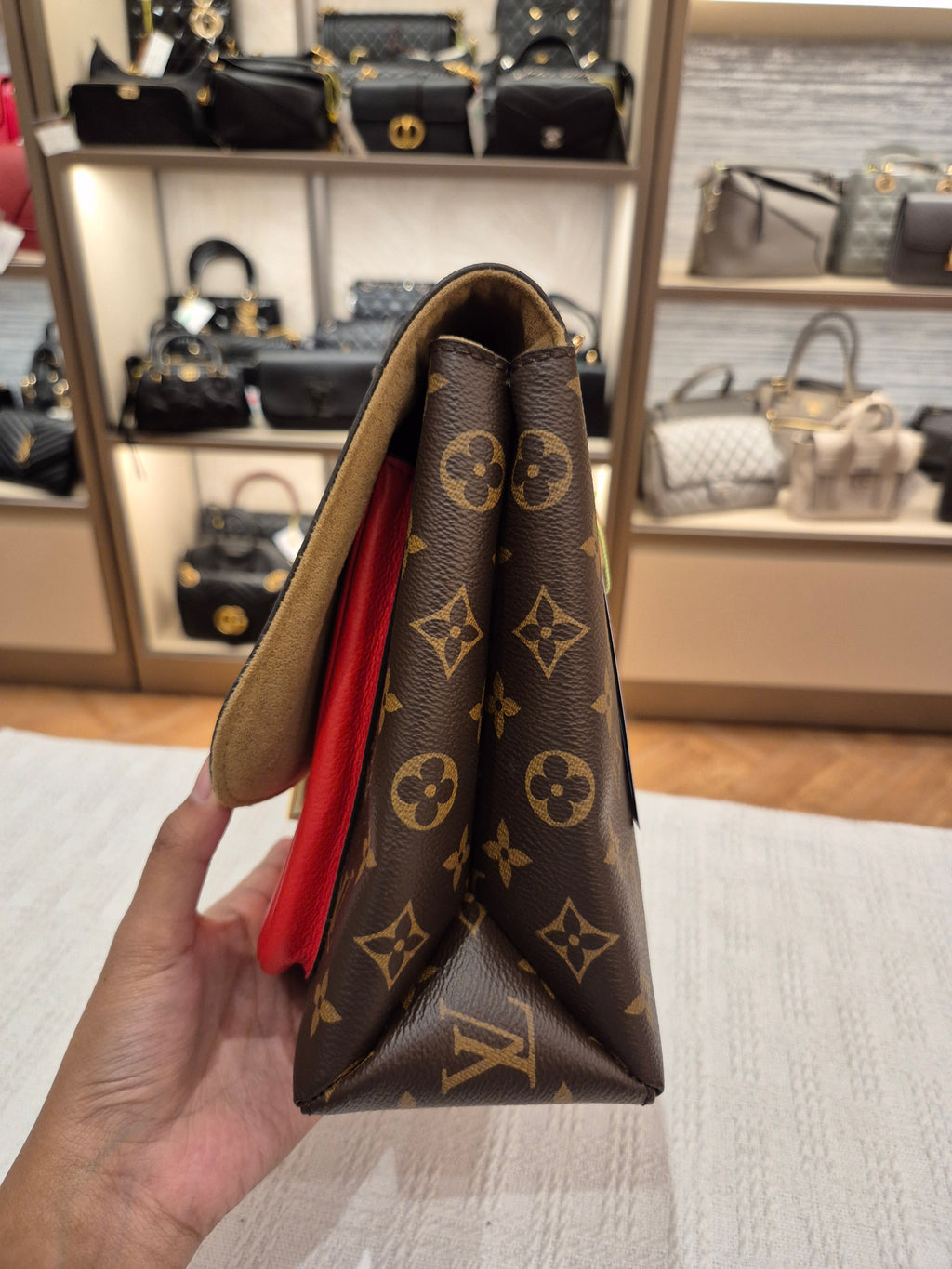 Louis Vuitton Marignan Monogram Coquelicot
