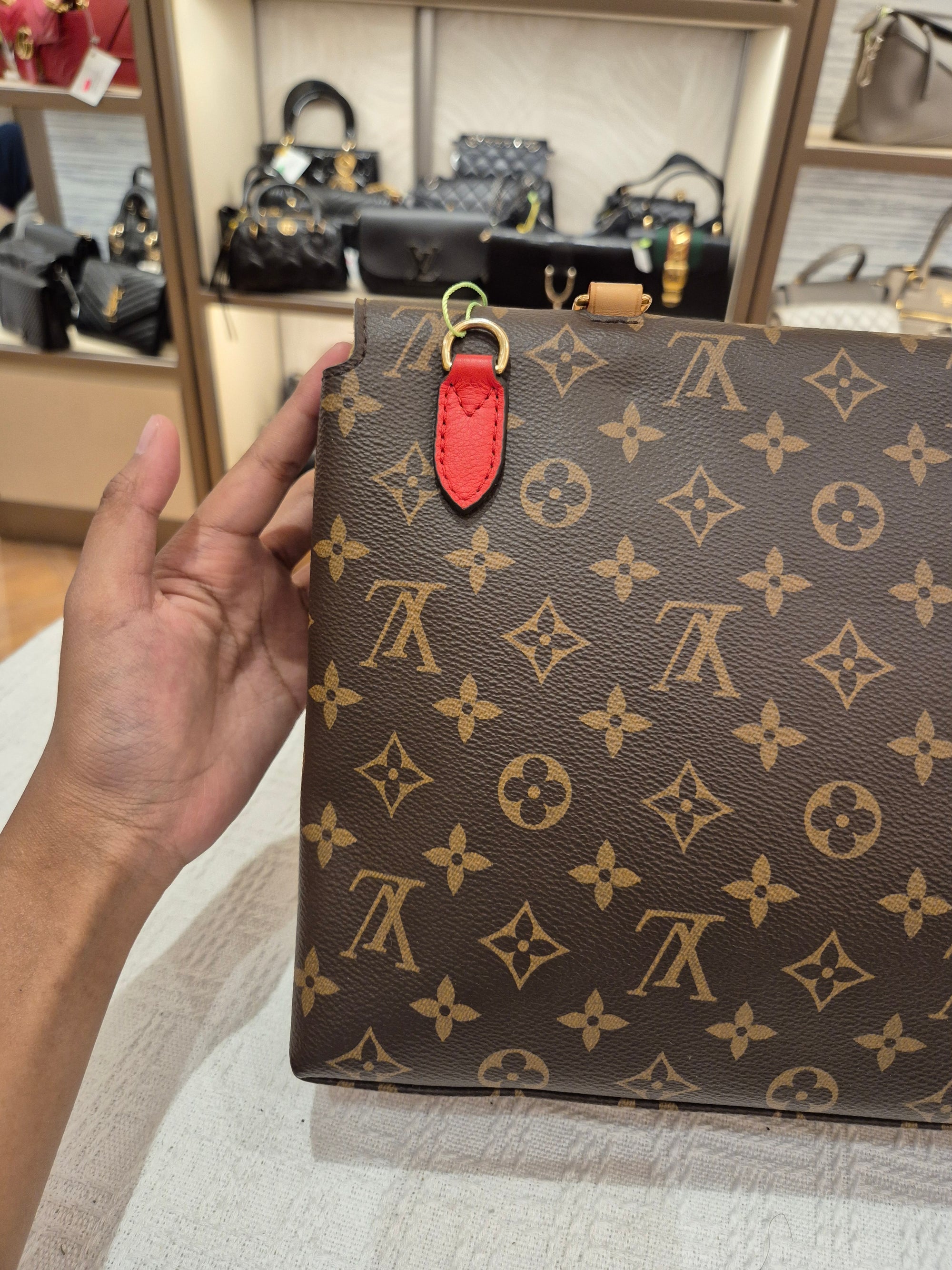 Louis Vuitton Marignan Monogram Coquelicot
