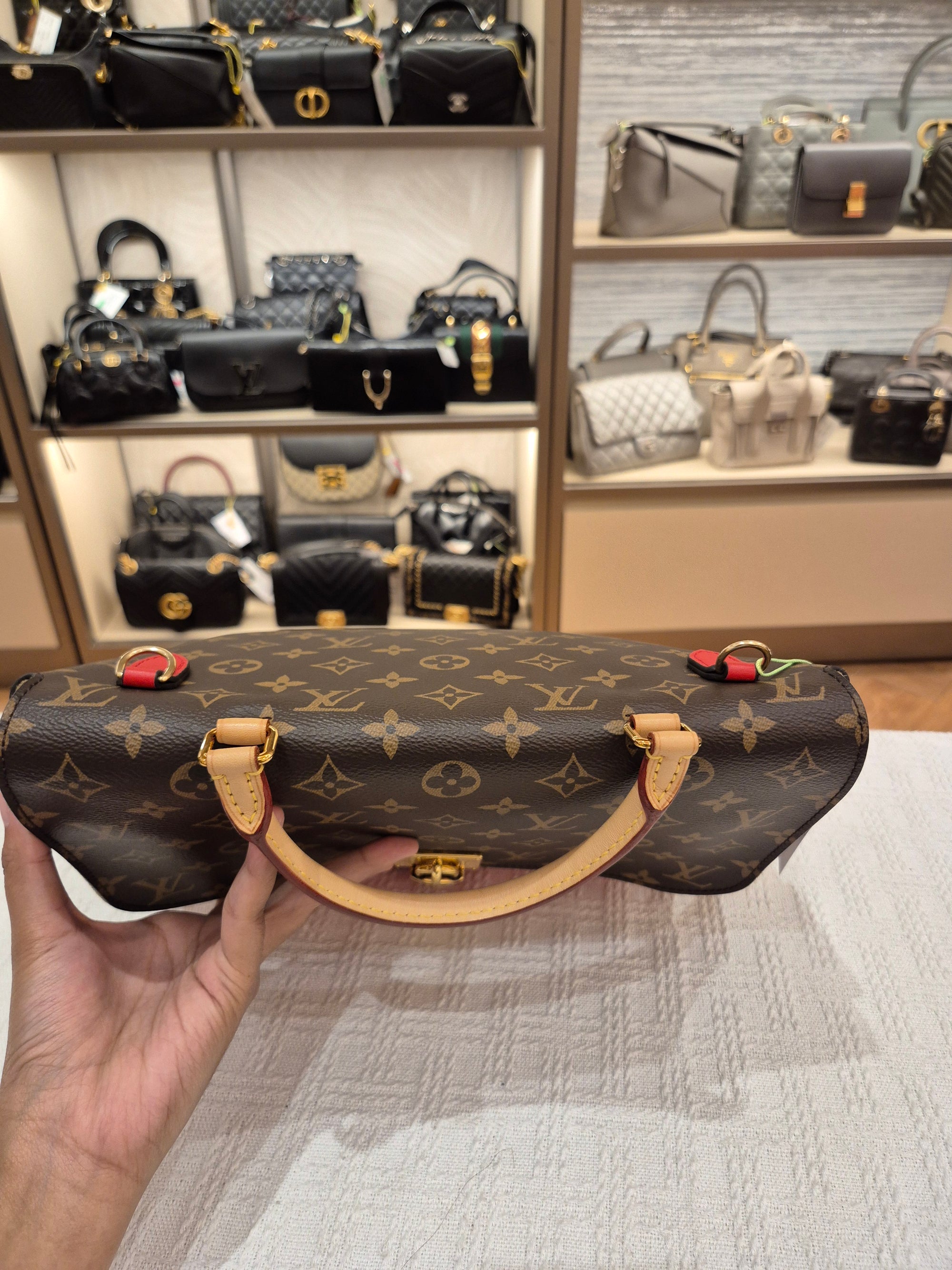 Louis Vuitton Marignan Monogram Coquelicot