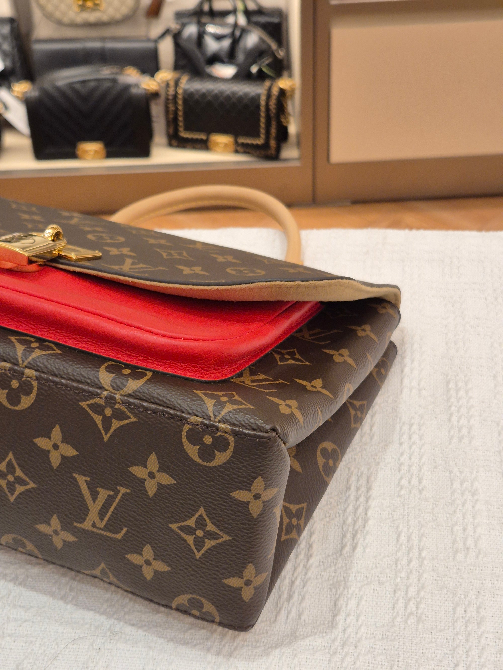 Louis Vuitton Marignan Monogram Coquelicot