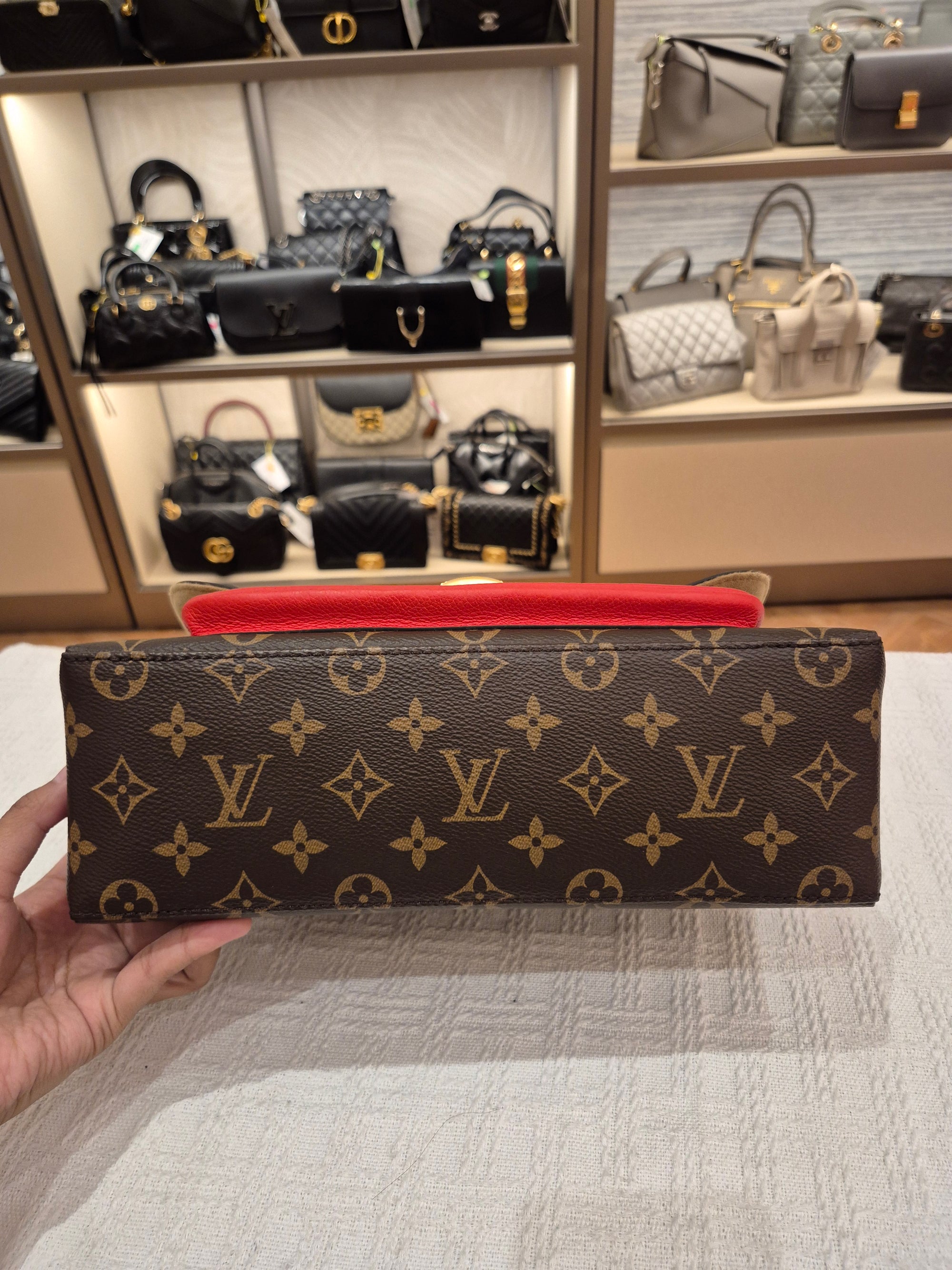 Louis Vuitton Marignan Monogram Coquelicot