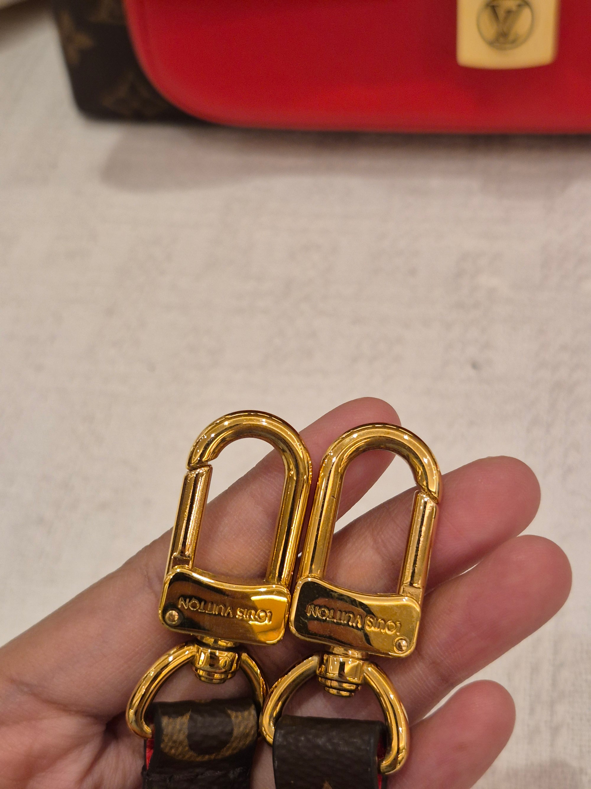 Louis Vuitton Marignan Monogram Coquelicot
