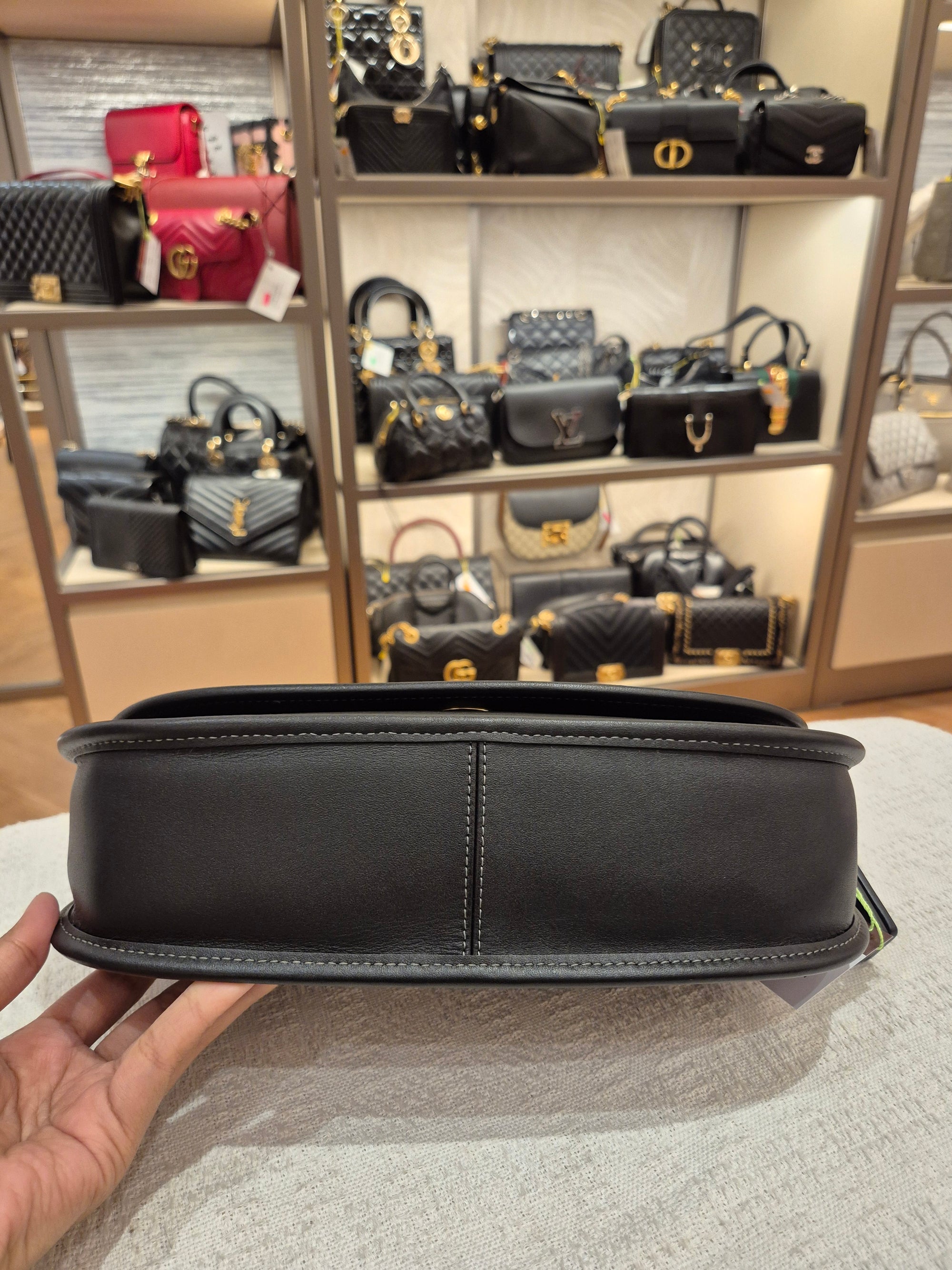 Coach Cashin Carry Crescent Black
