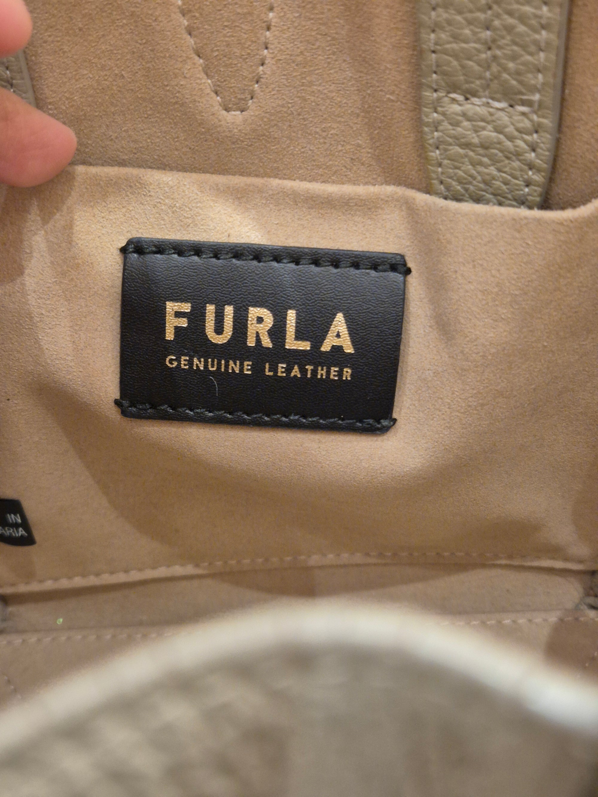 Furla Net Mini Grey Multicolour