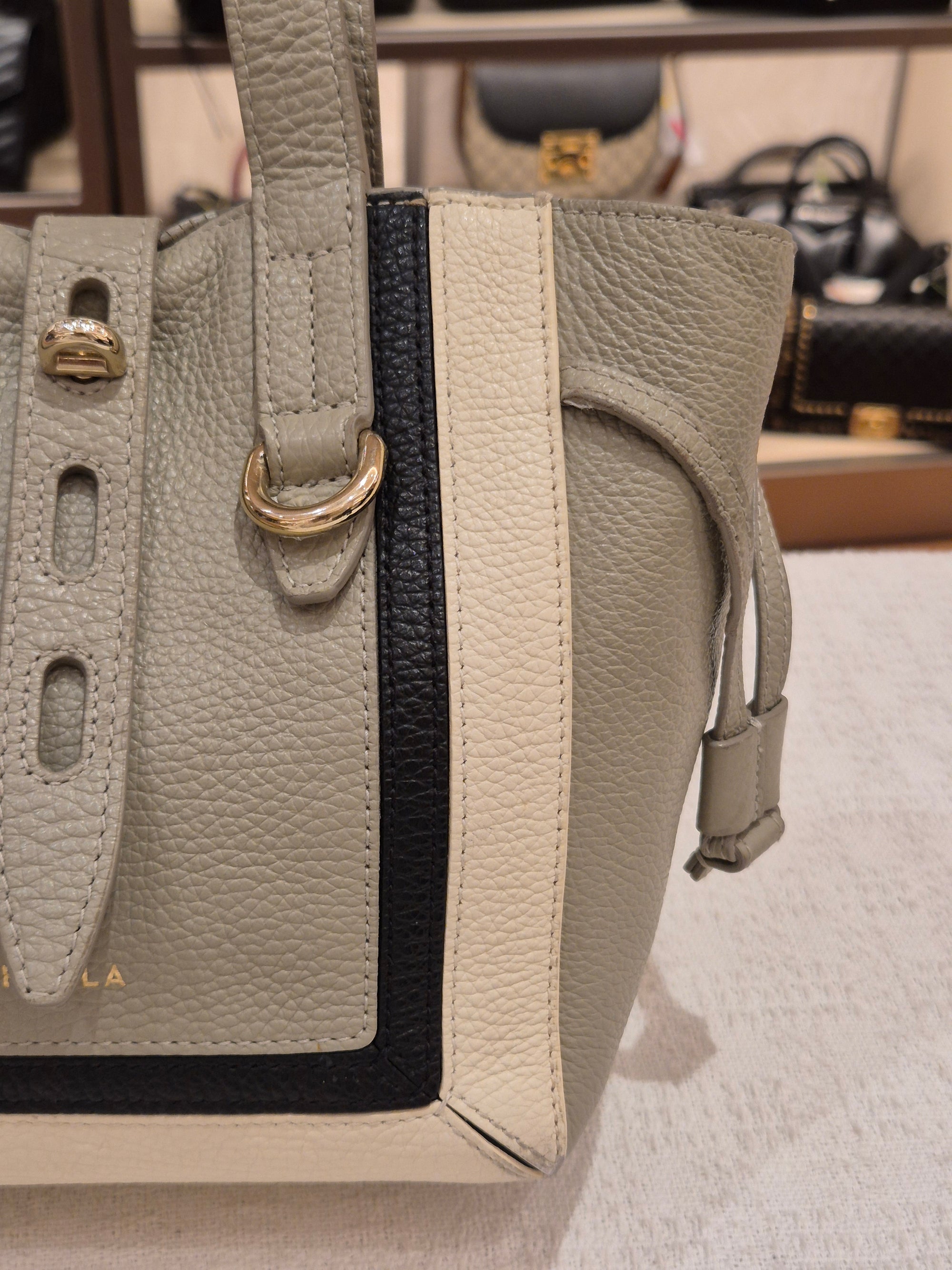 Furla Net Mini Grey Multicolour