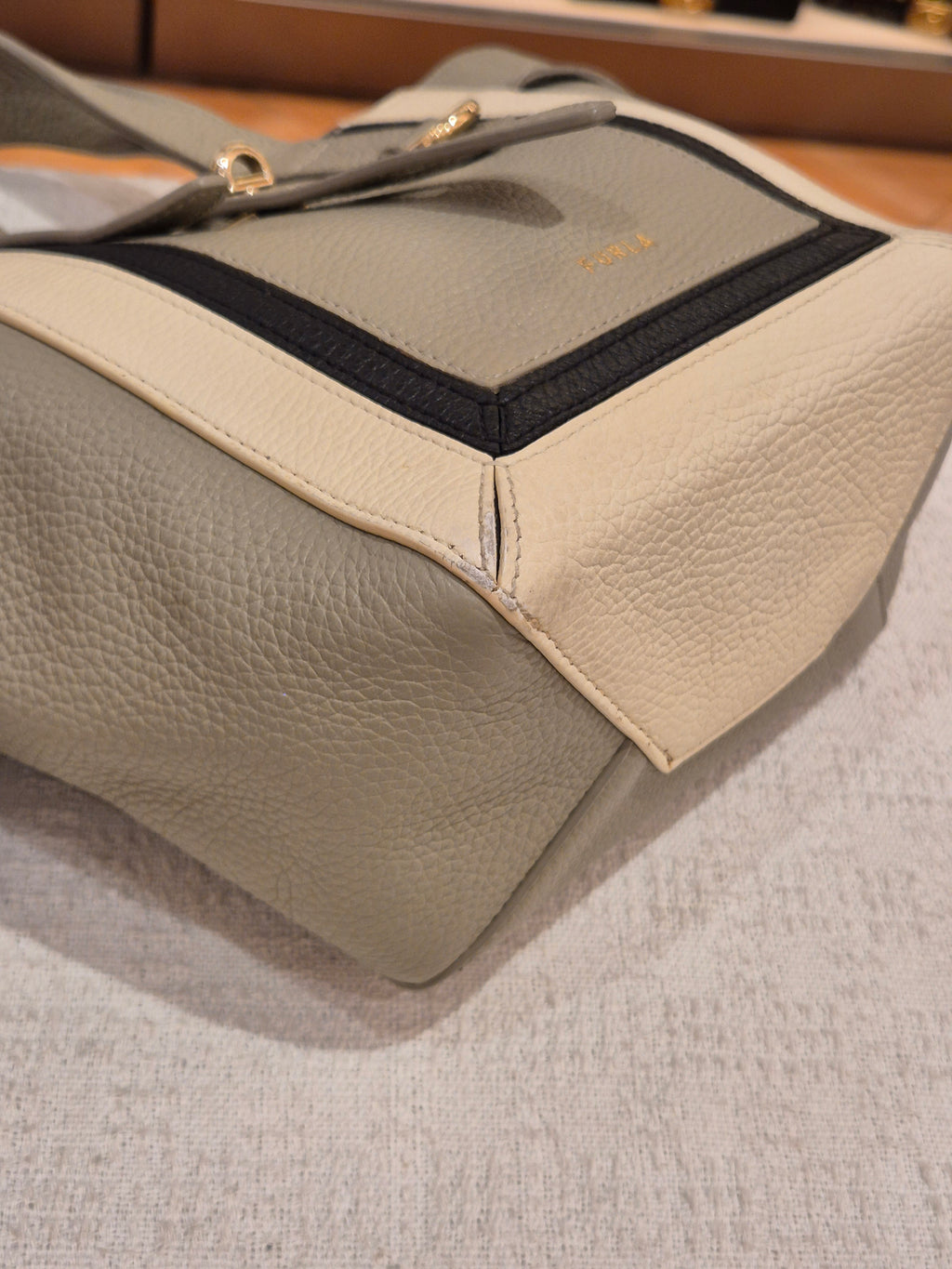 Furla Net Mini Grey Multicolour