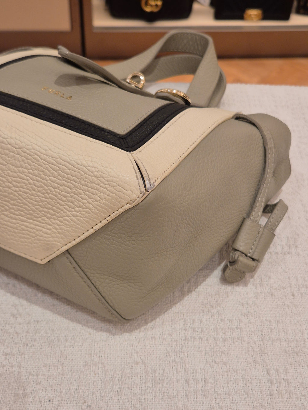 Furla Net Mini Grey Multicolour