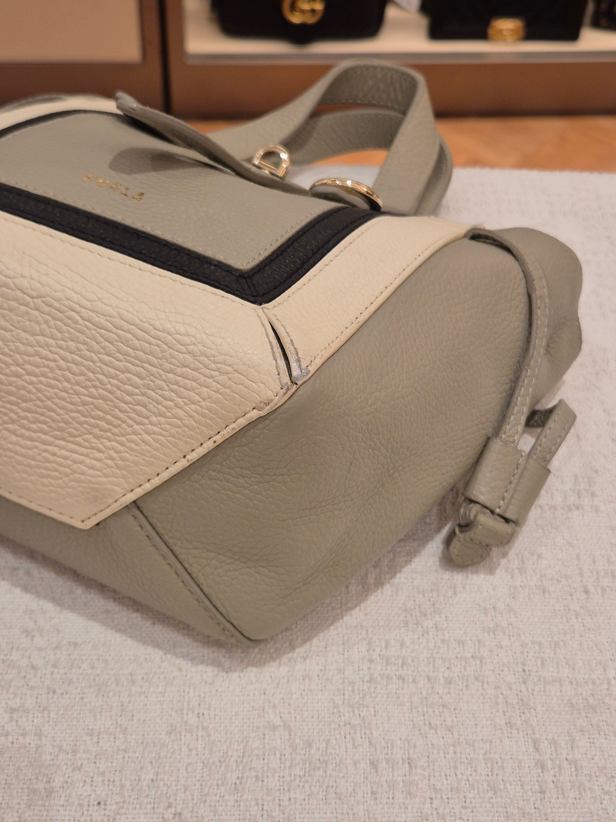 Furla Net Mini Grey Multicolour
