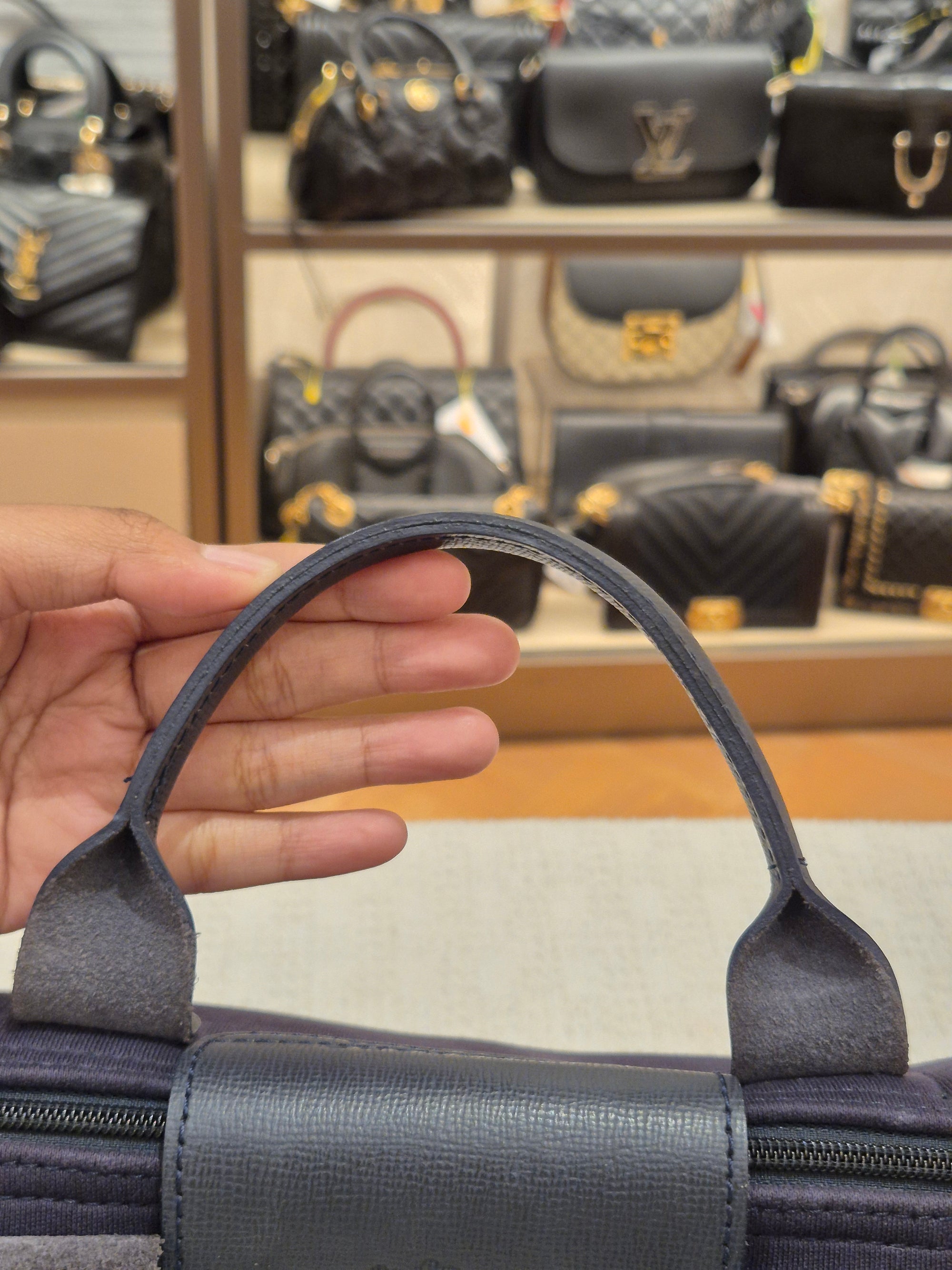 Longchamp Le Pliage Collection XS Navy