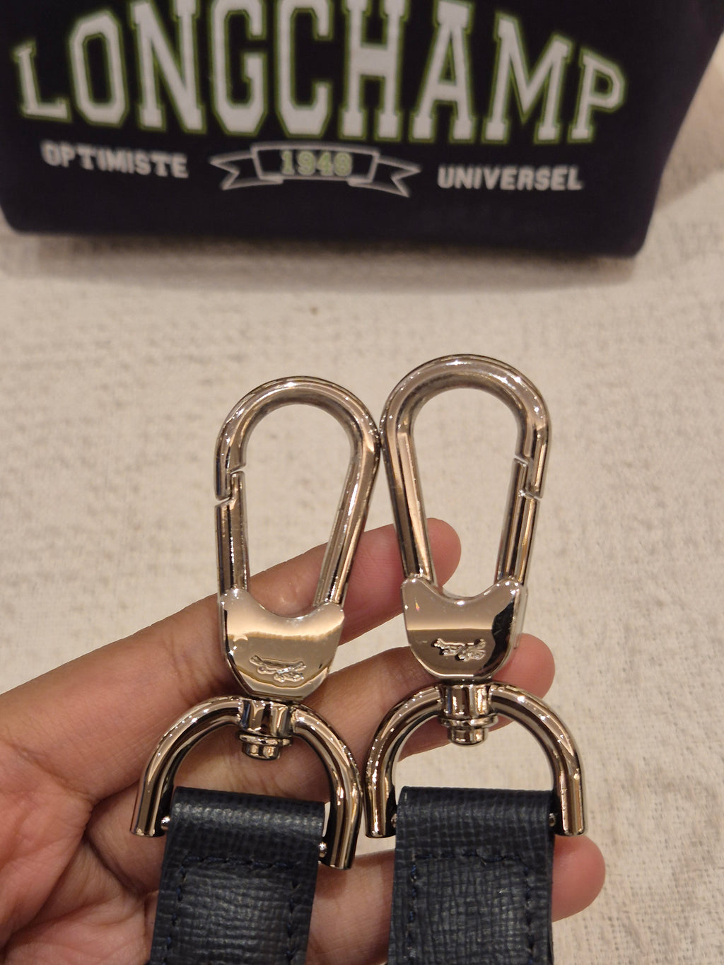 Longchamp Le Pliage Collection XS Navy