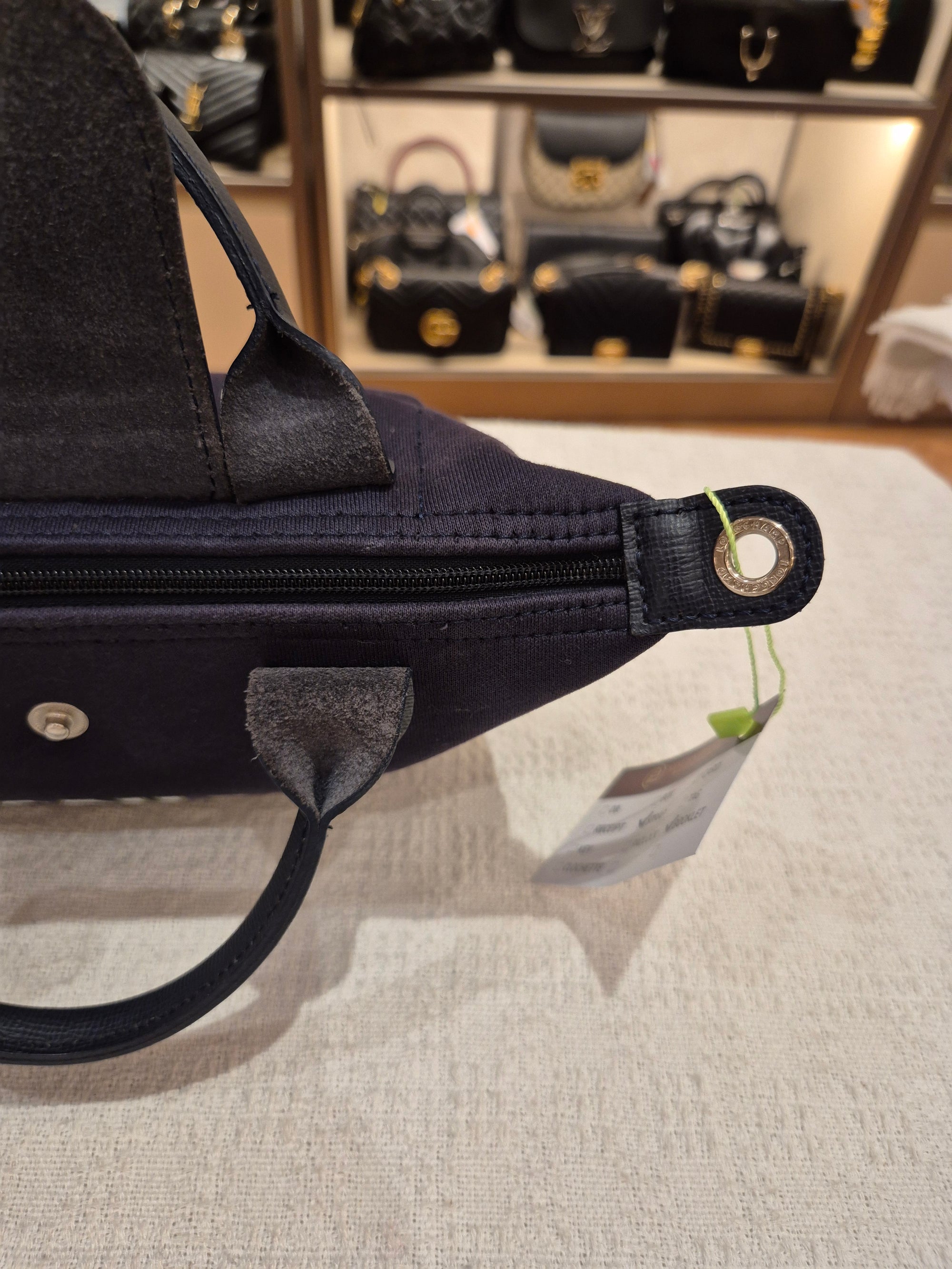 Longchamp Le Pliage Collection XS Navy