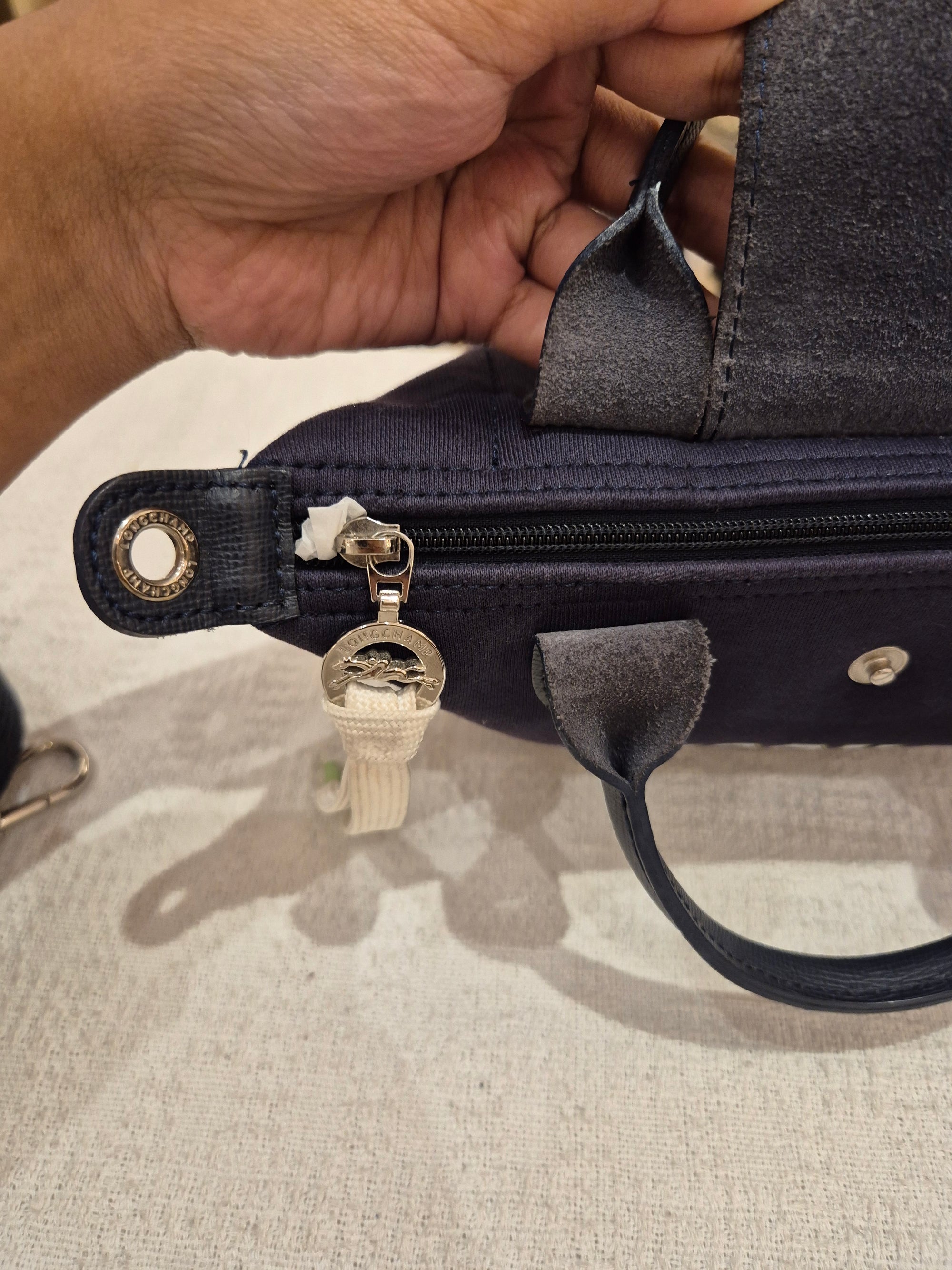Longchamp Le Pliage Collection XS Navy