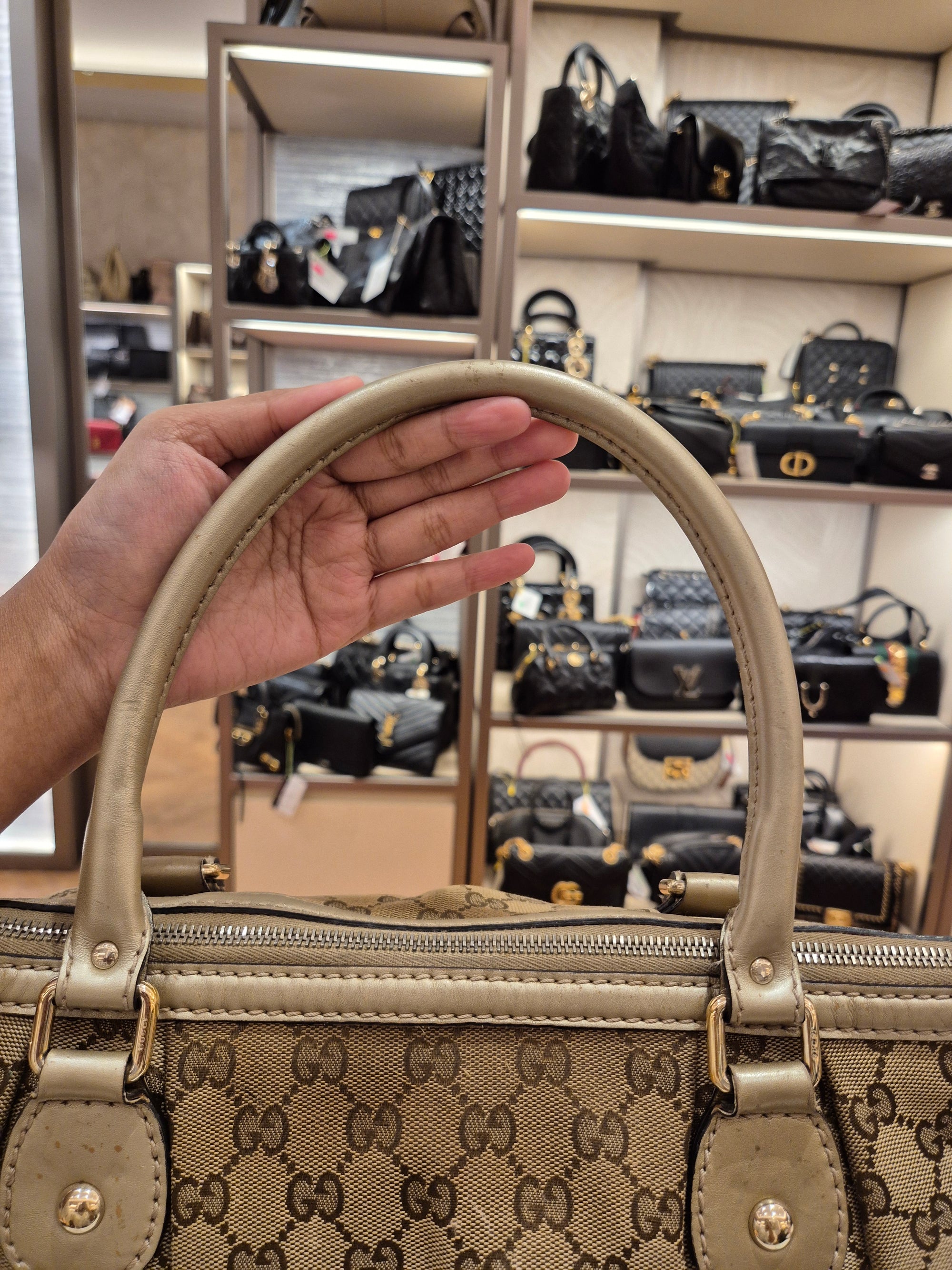 Gucci Sukey Monogram Canvas