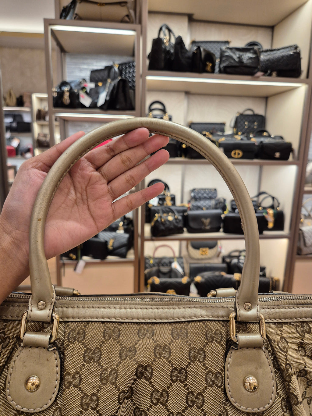 Gucci Sukey Monogram Canvas