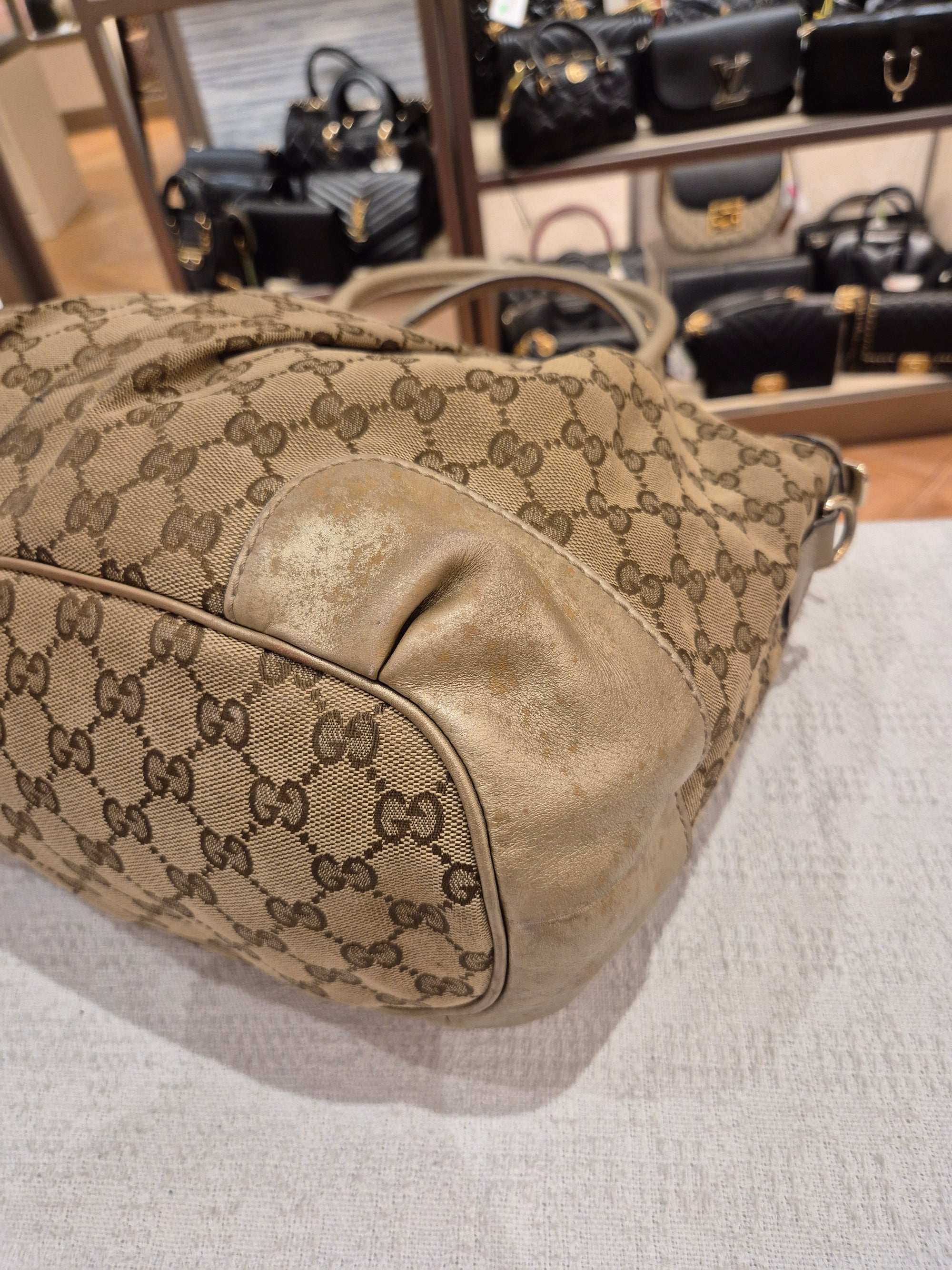 Gucci Sukey Monogram Canvas
