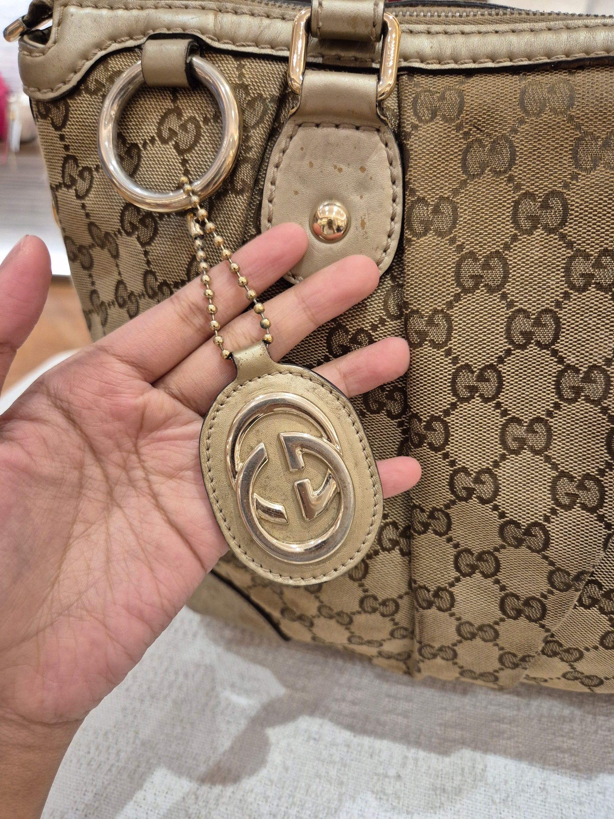 Gucci Sukey Monogram Canvas