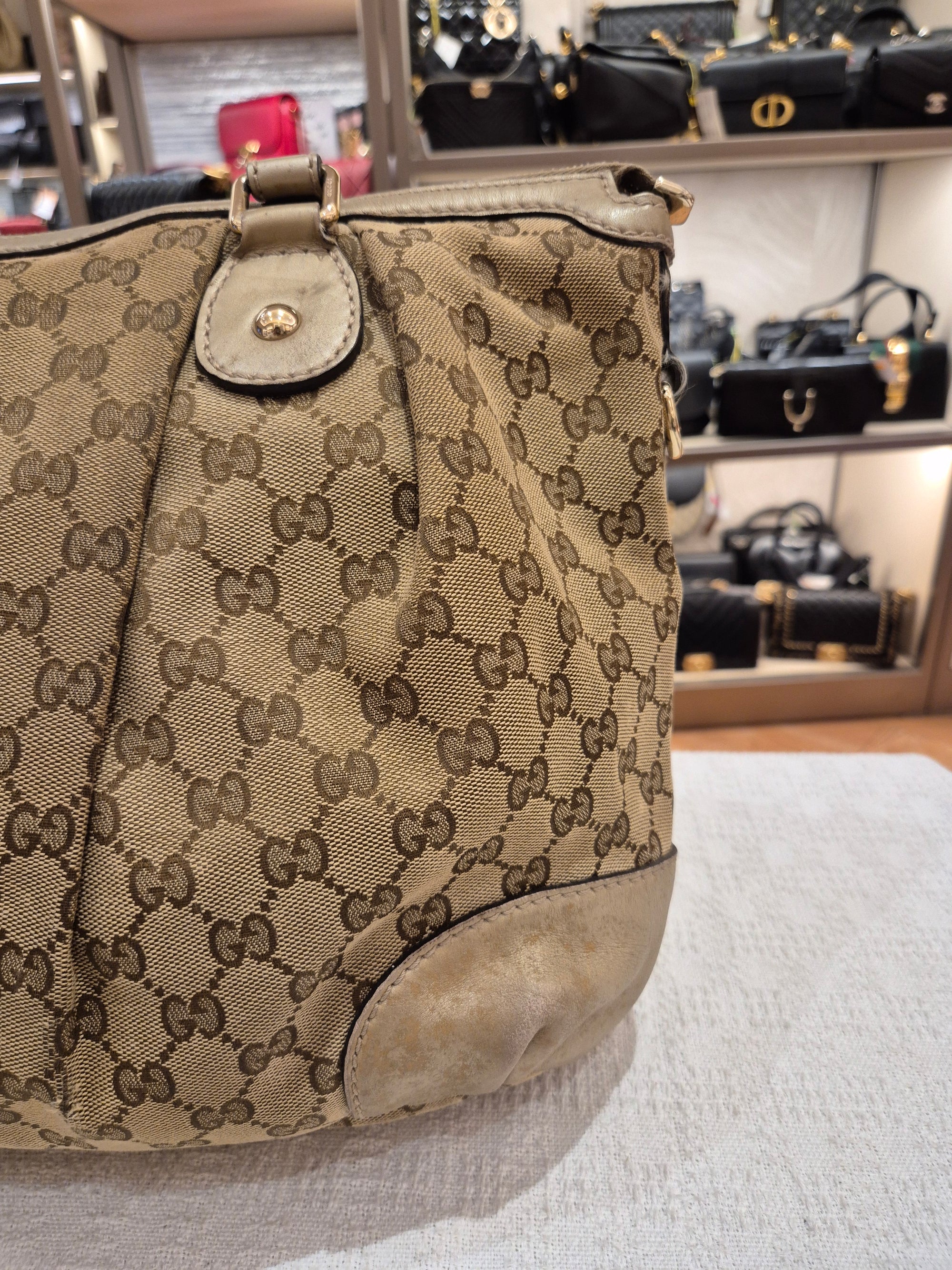 Gucci Sukey Monogram Canvas